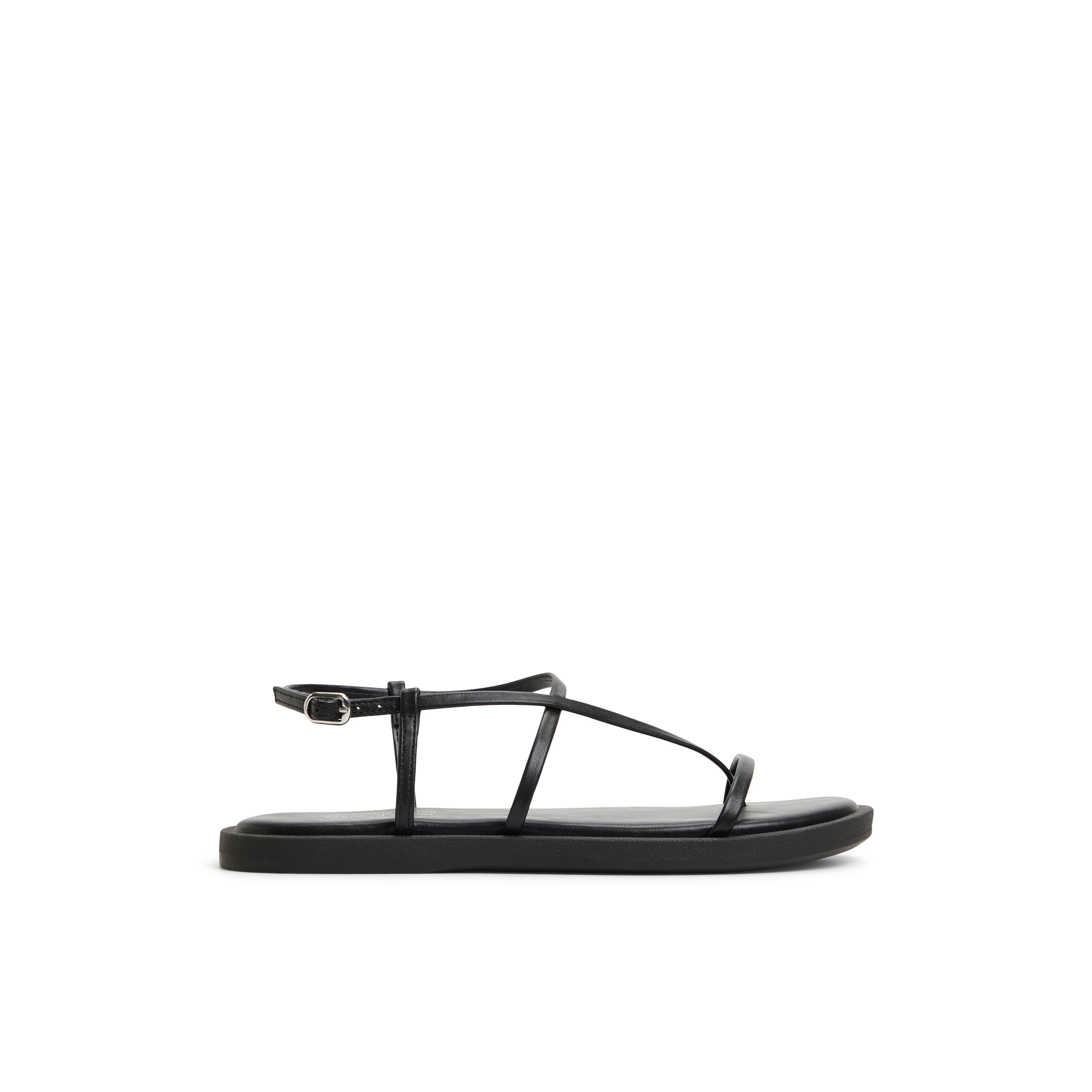 Pamina Black Women's Flat Sandals