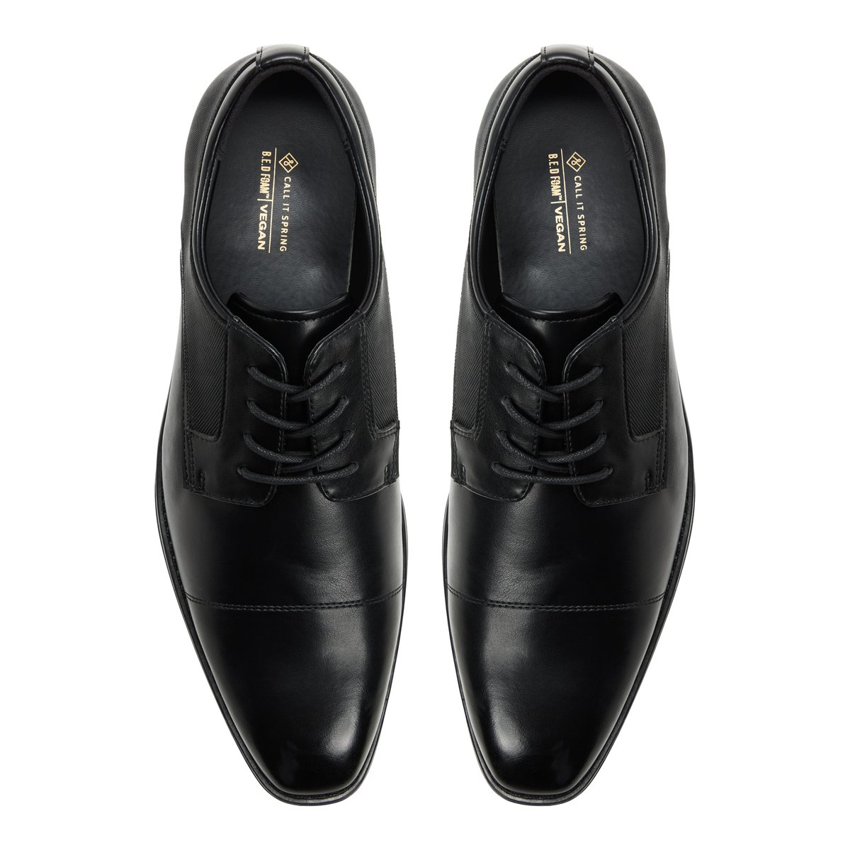 Callitspring Call It Spring Black Shoes Peck Black Men's Lace-ups