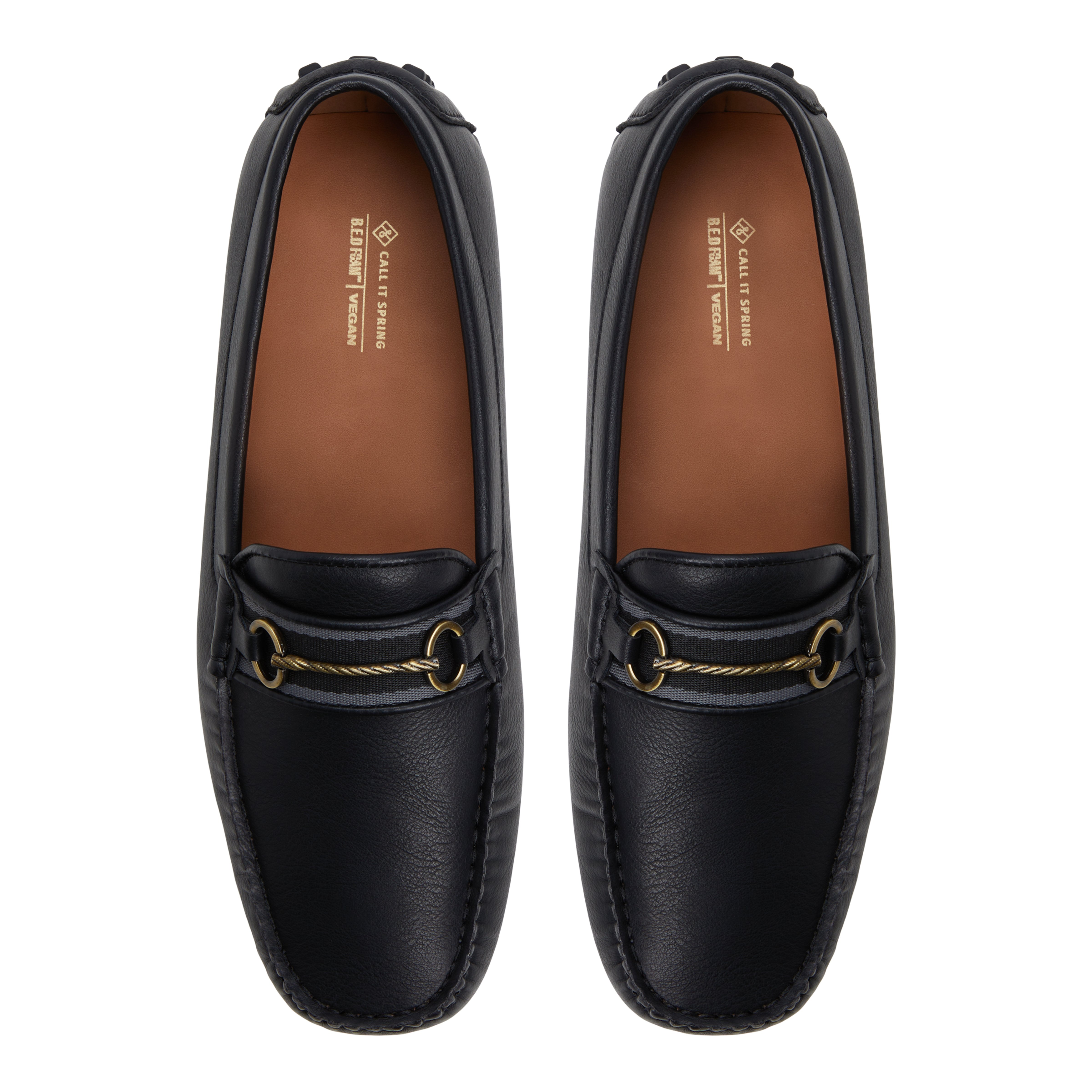Pironi Noir Hommes Mocassins | Boutique Spring Canada