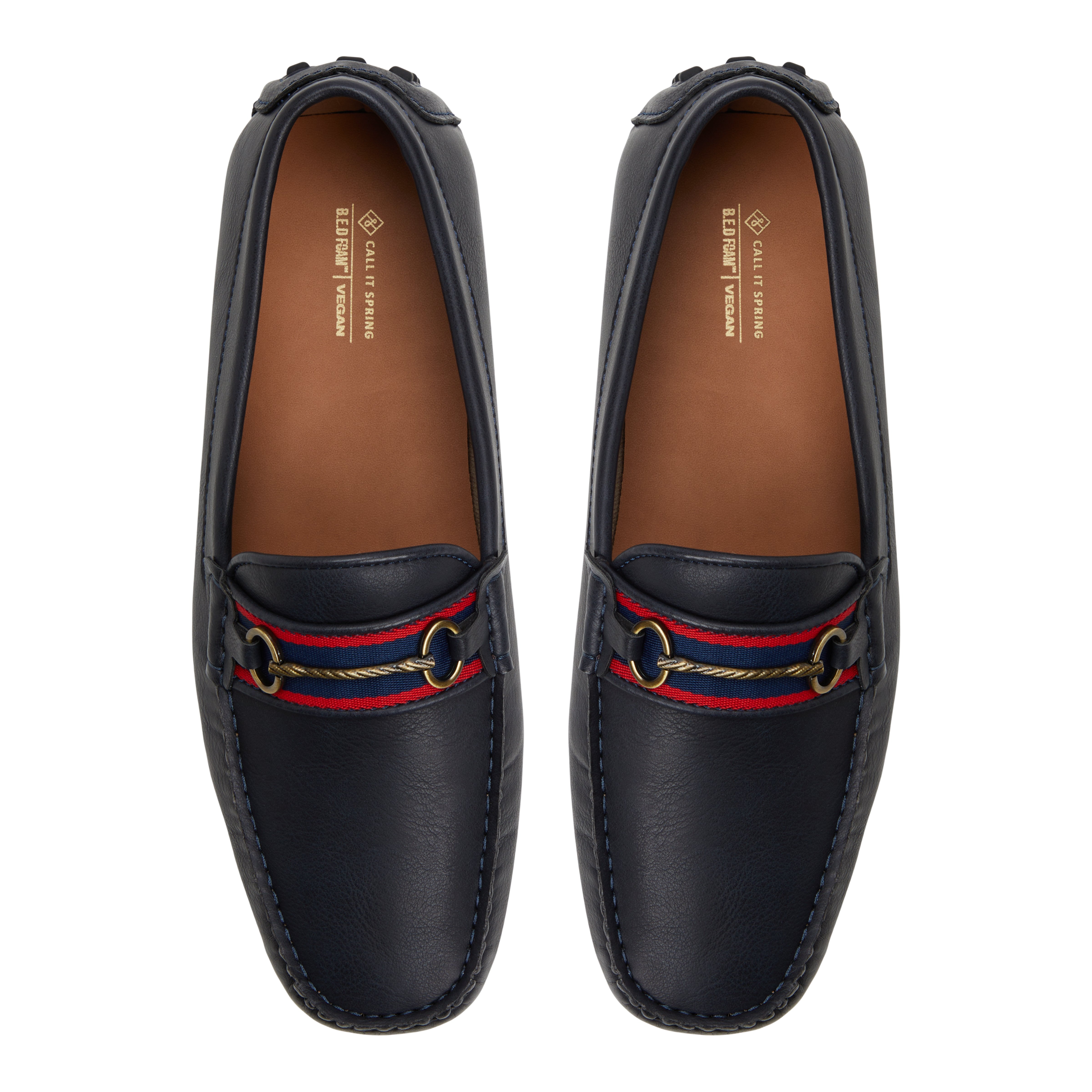 Pironi Navy Men's Loafers