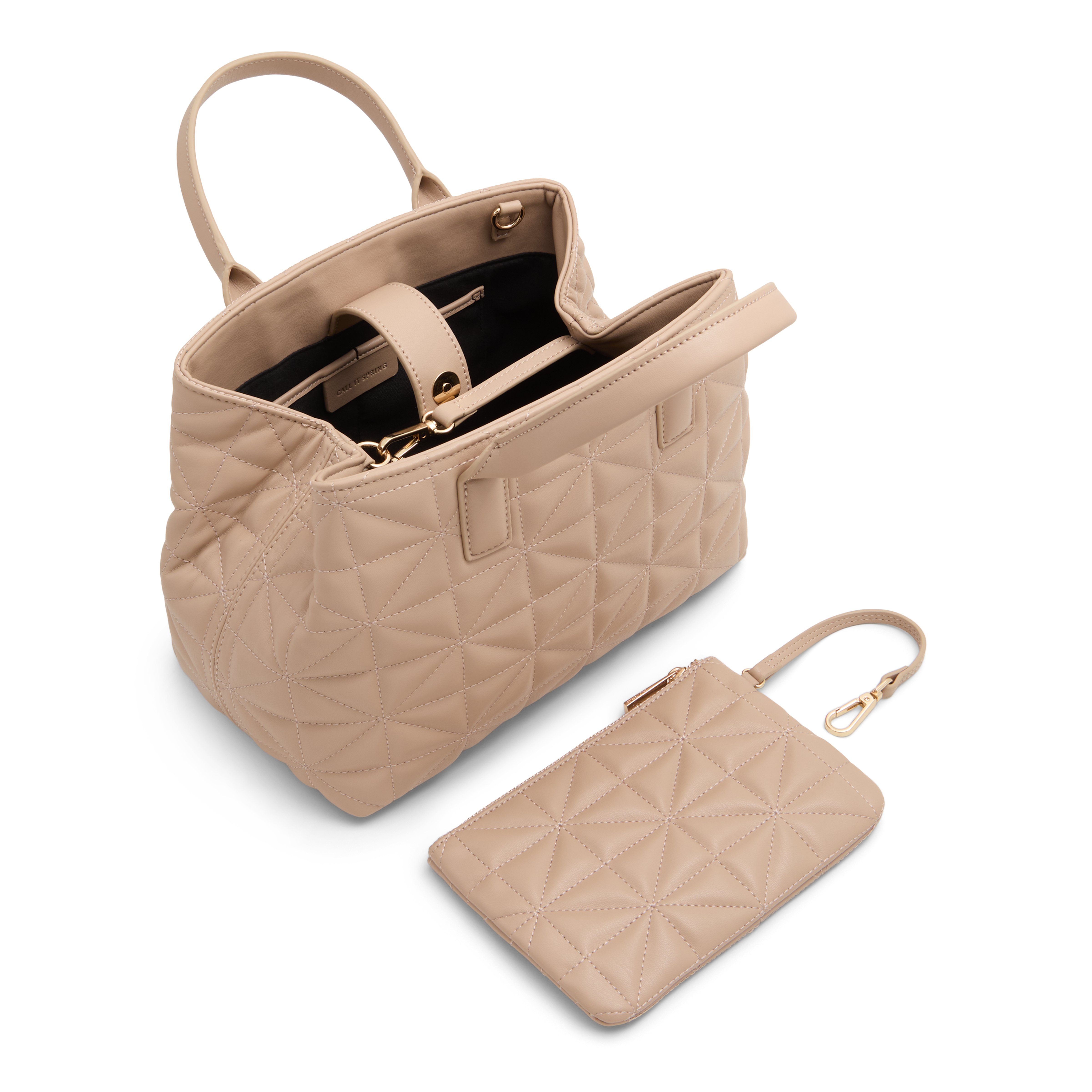 Quinny Beige Women's Totes