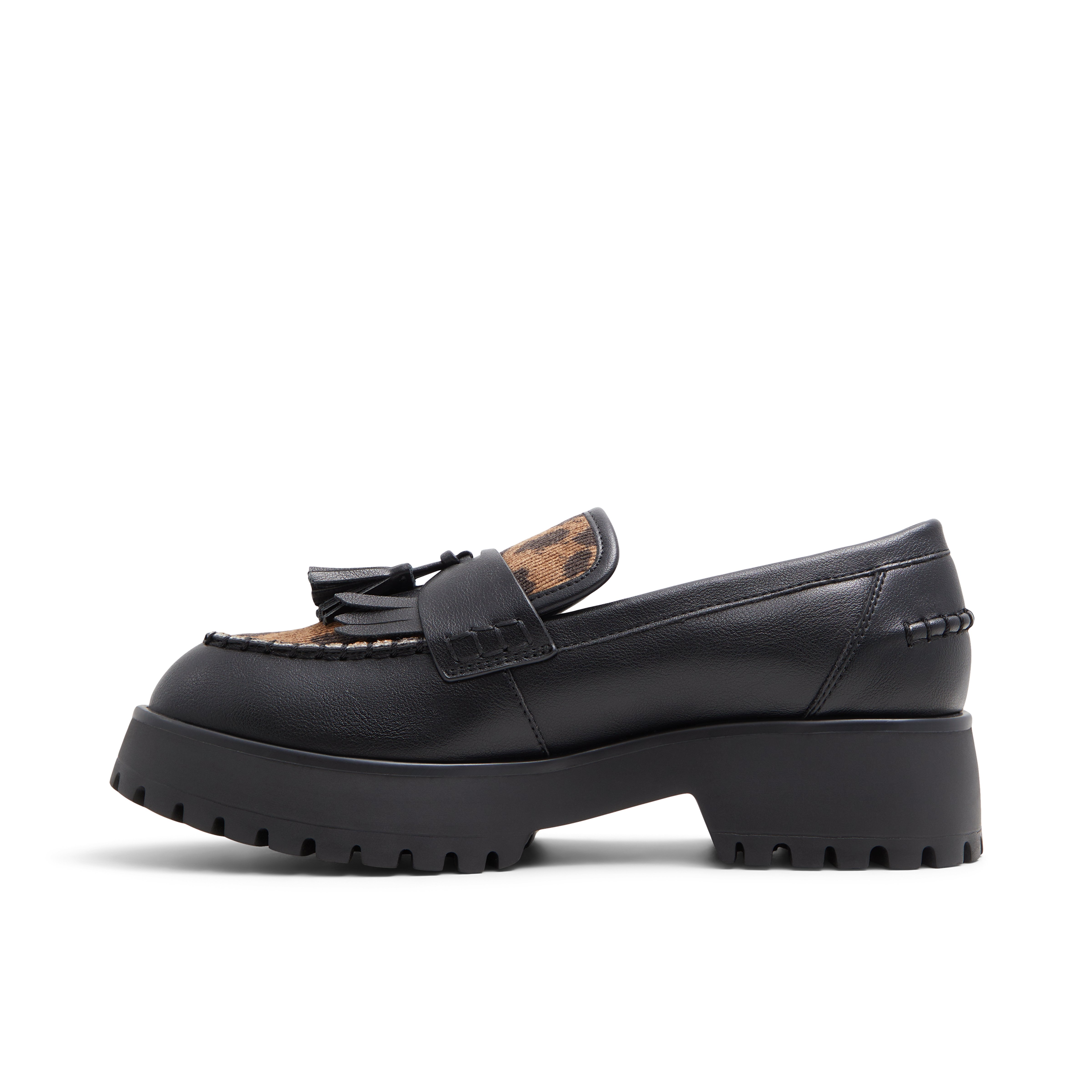 Raphaella Chunky Dandy Loafers - Lug sole