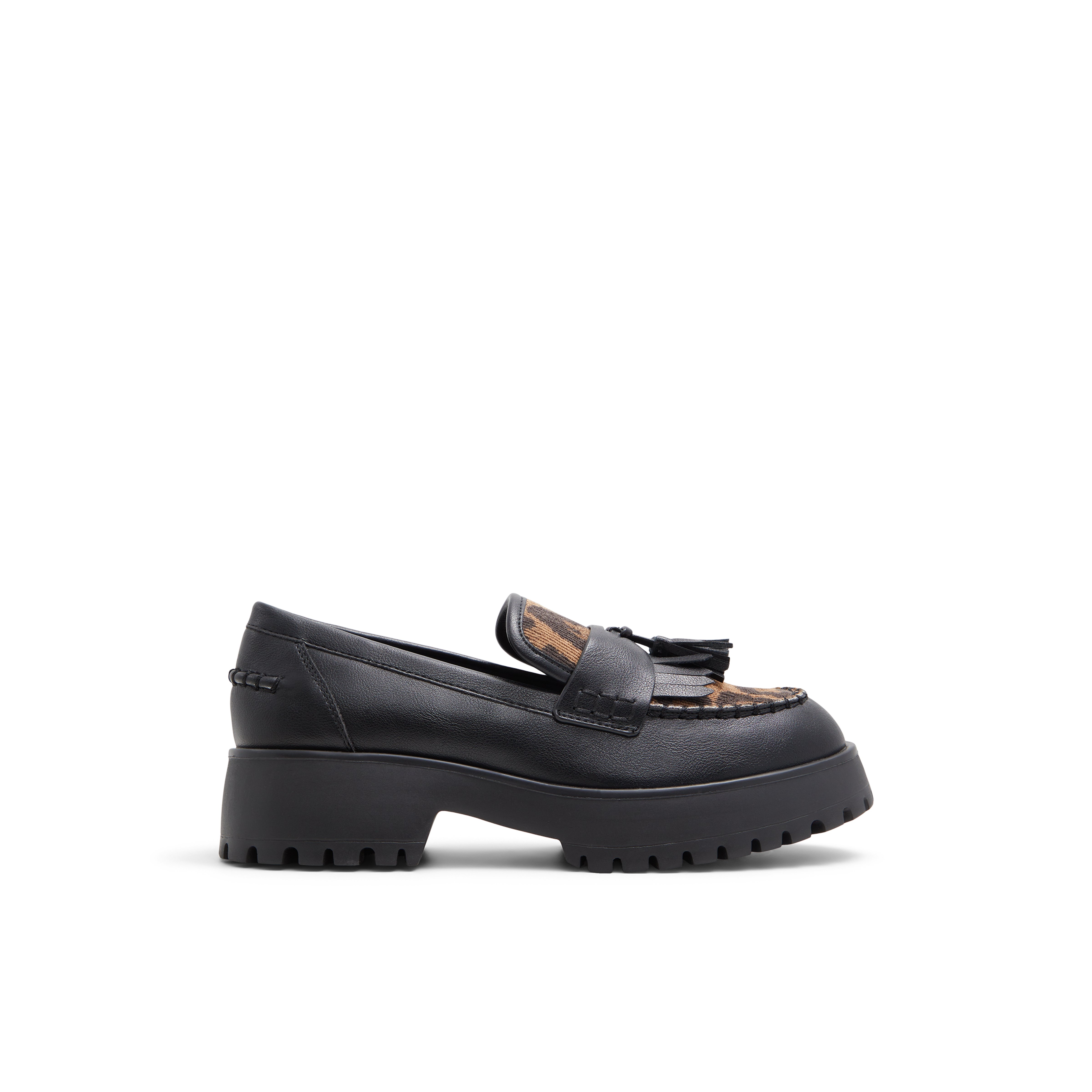 Raphaella Chunky Dandy Loafers - Lug sole