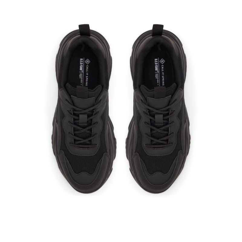★TOUT Y EST★ 2:30pm Black NR1FKS010BL Refresh 2.0 Black Men's Athleisure Shoes | Call It Spring Canada