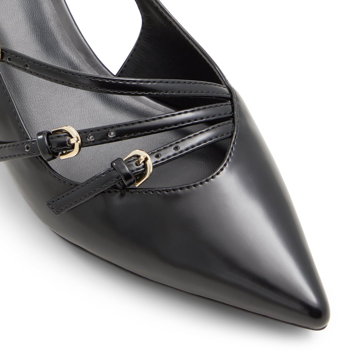 【PORTERNA】Rosten tweed pumps Reginna Black Women's Kitten heels | Call It Spring Canada