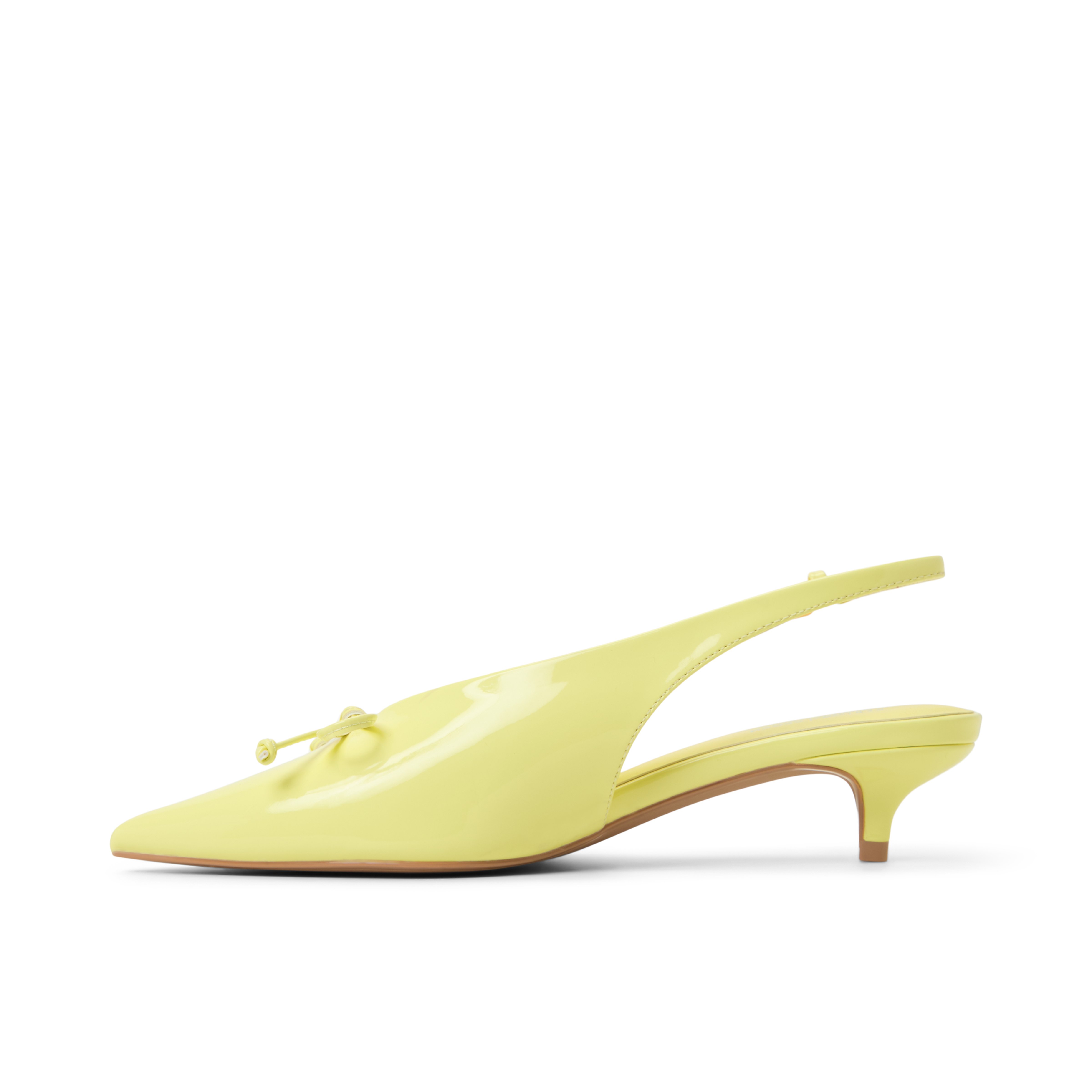 Reinaa Light Yellow Women's Kitten heels