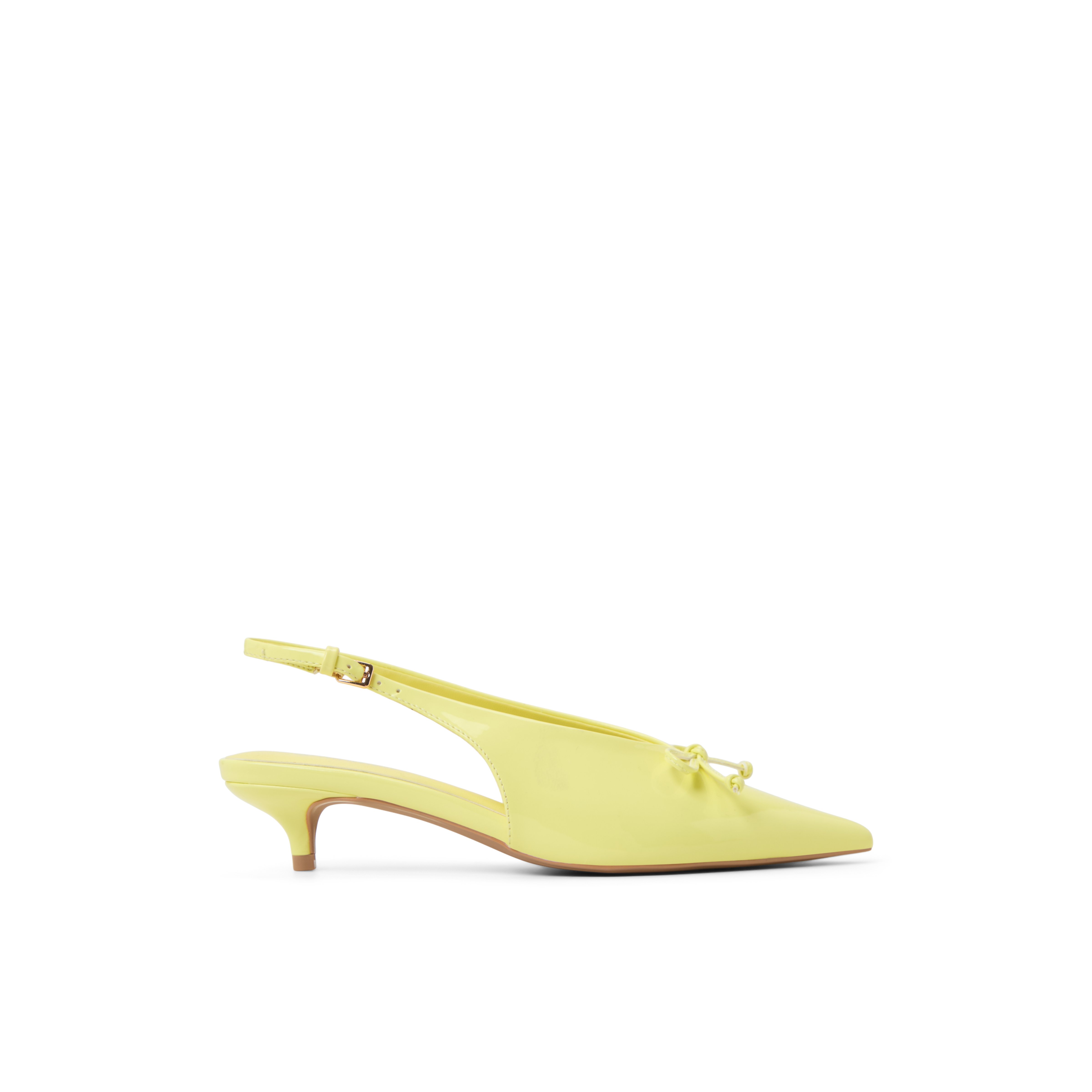Reinaa Light Yellow Women's Kitten heels