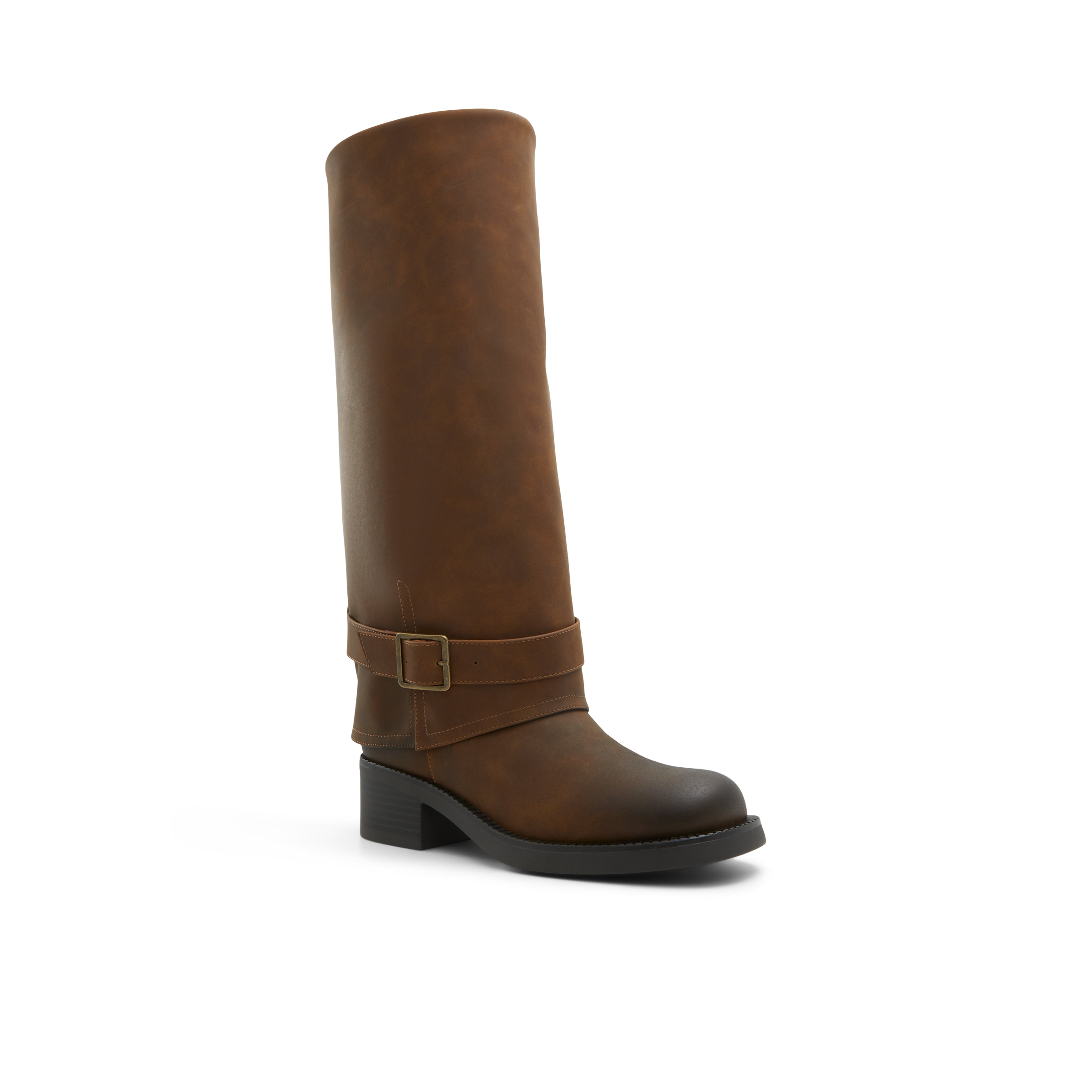 Rodeo Moto Tall Boots - Block Heel