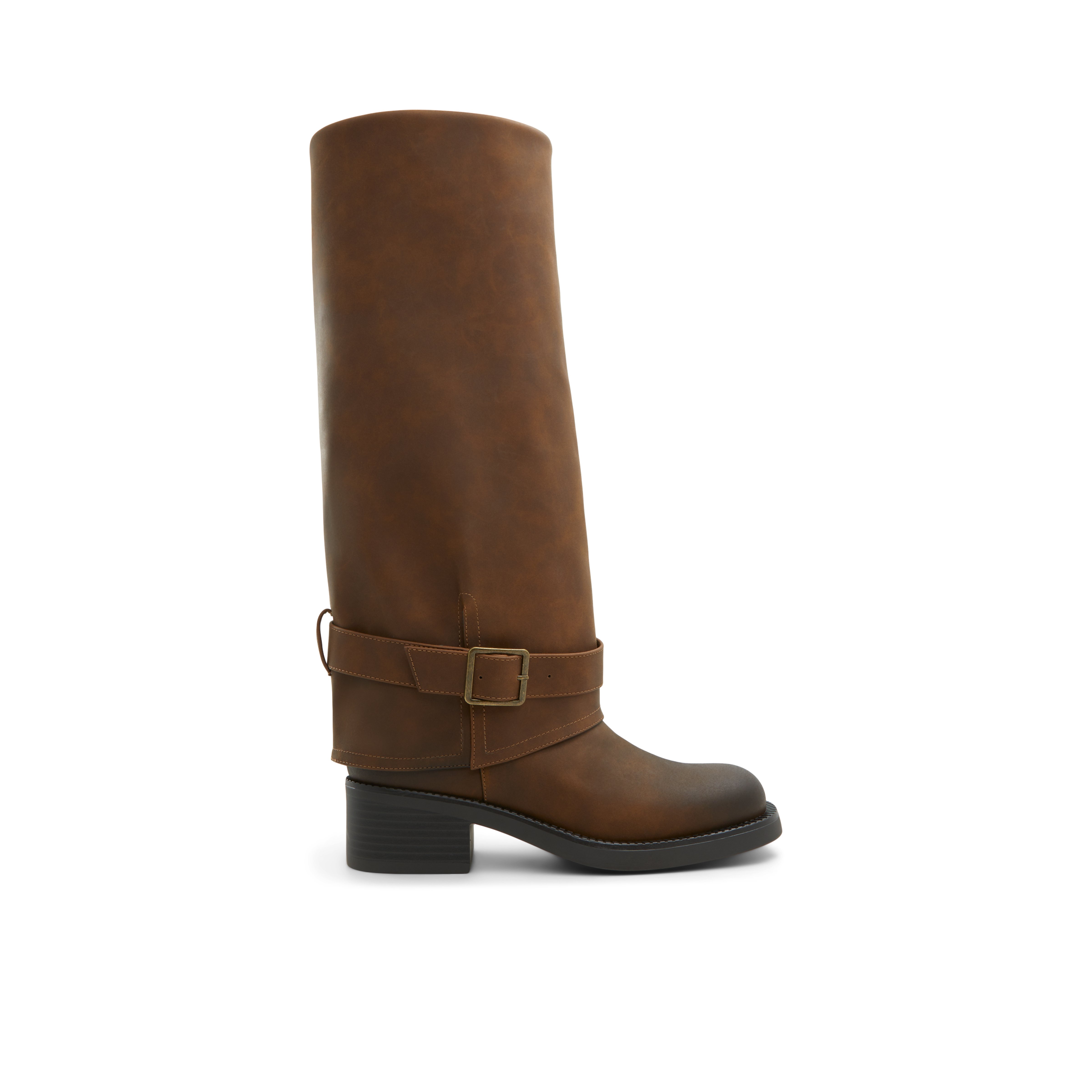 Rodeo Moto Tall Boots - Block Heel