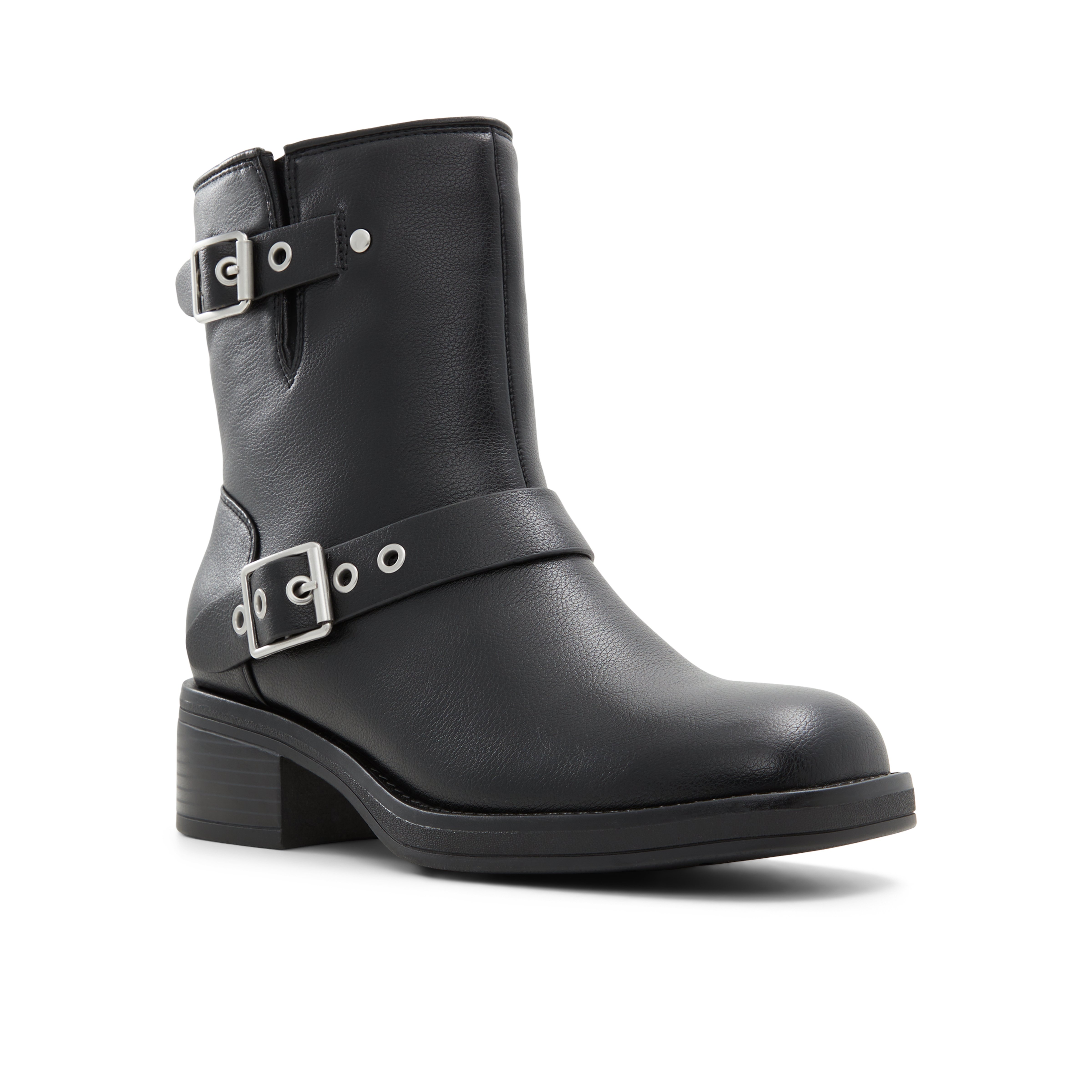 Roxana Black Women's Moto Boots