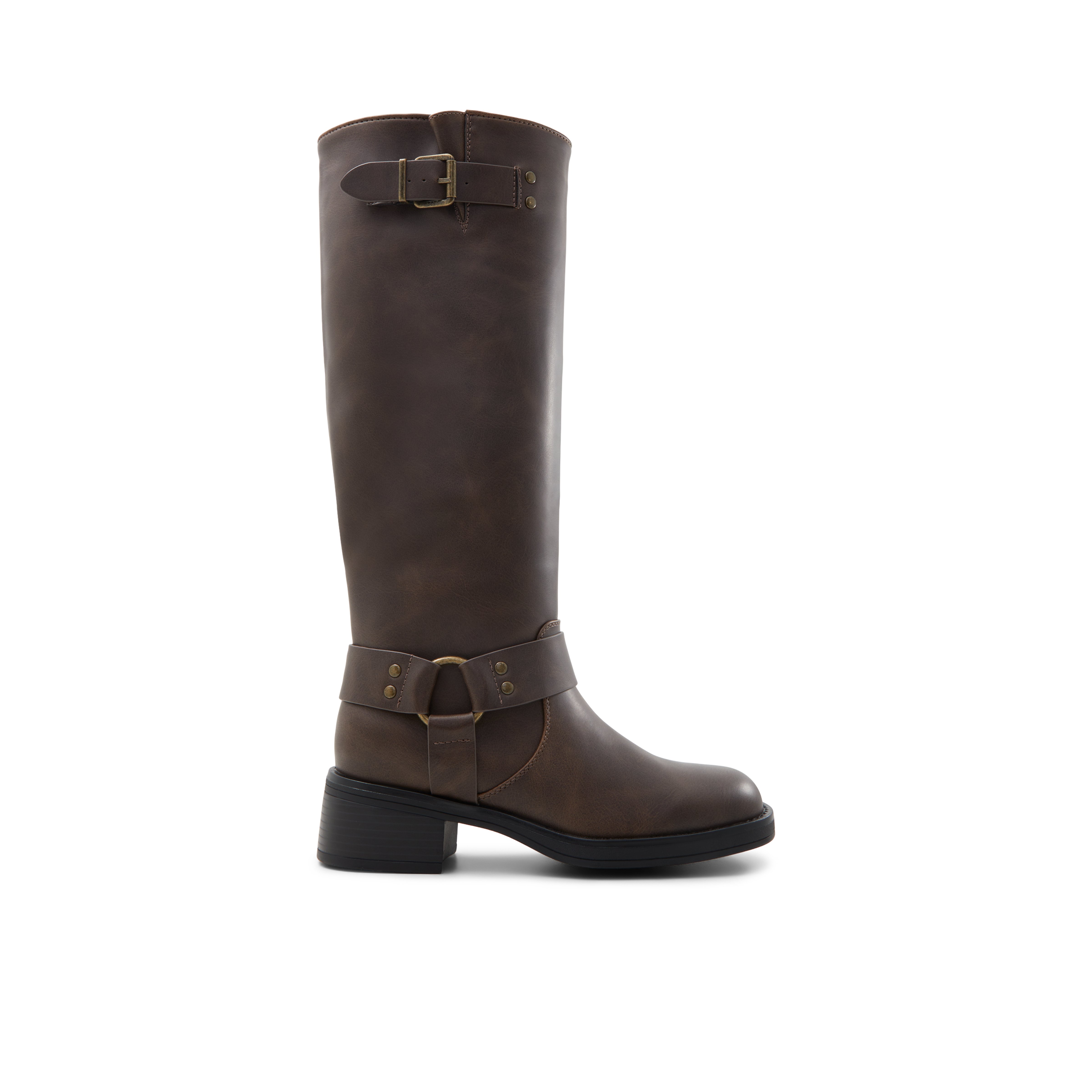 Ryker Knee High Boots - Block Heel