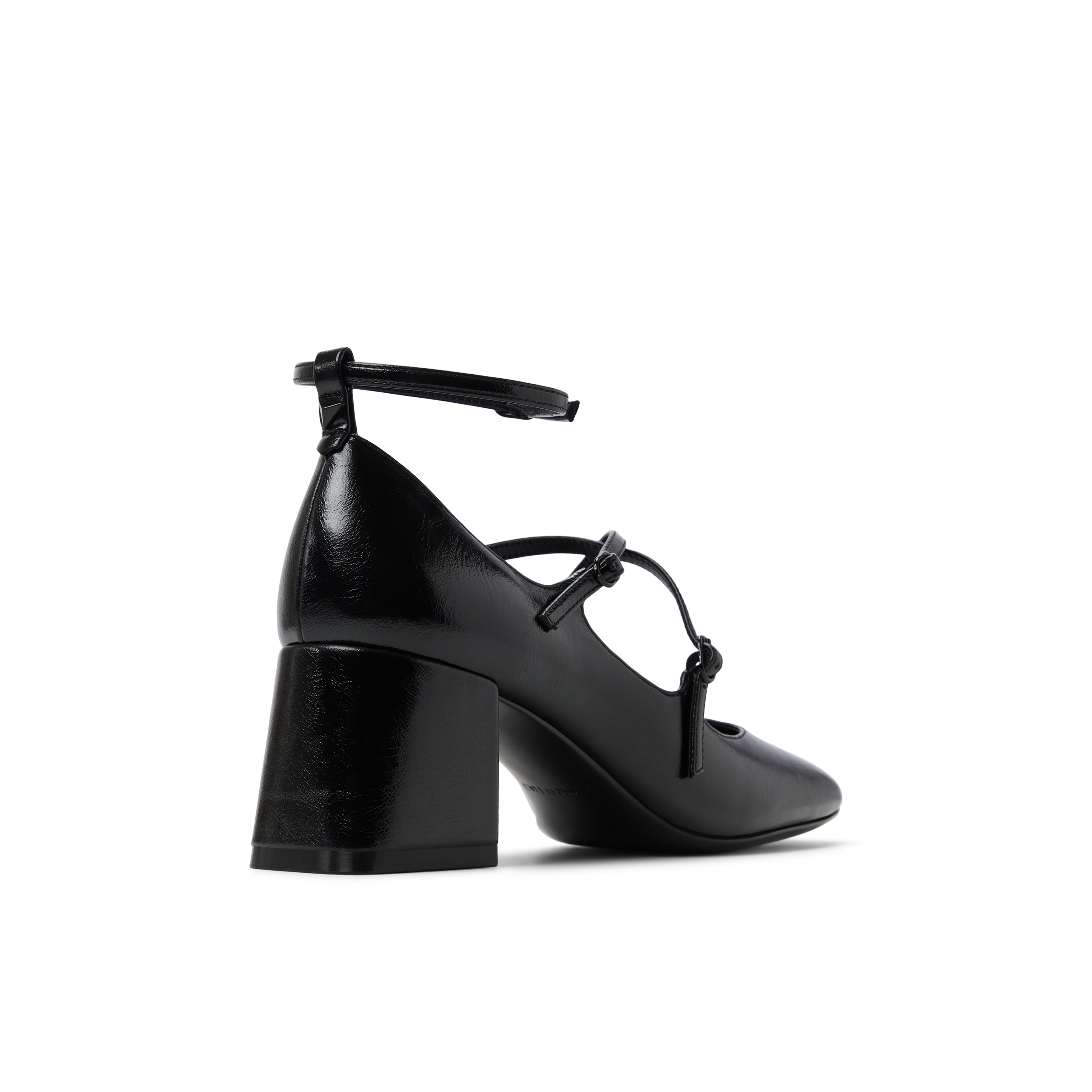 Saffii Black Women's Lace up heels