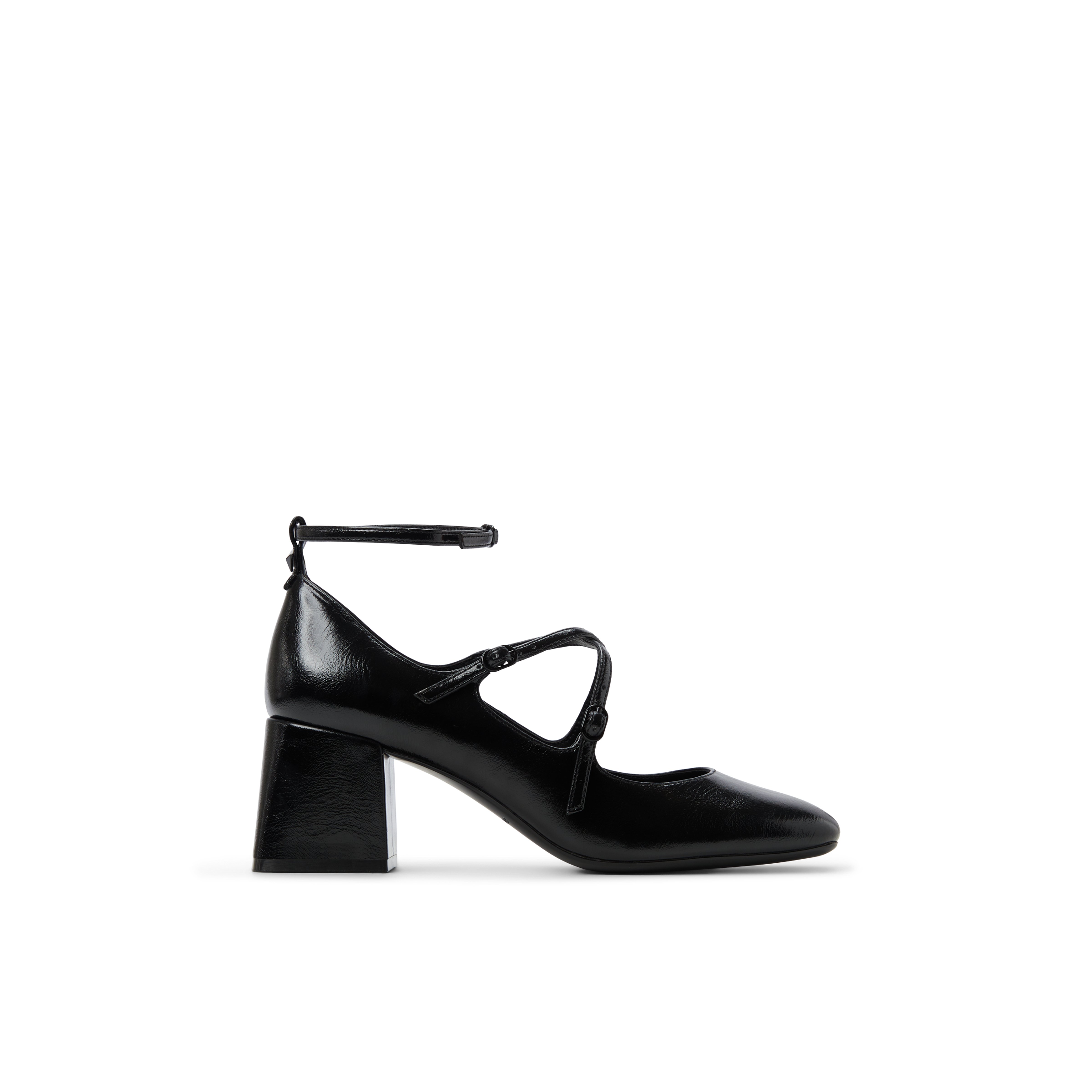 Saffii Black Women's Lace up heels