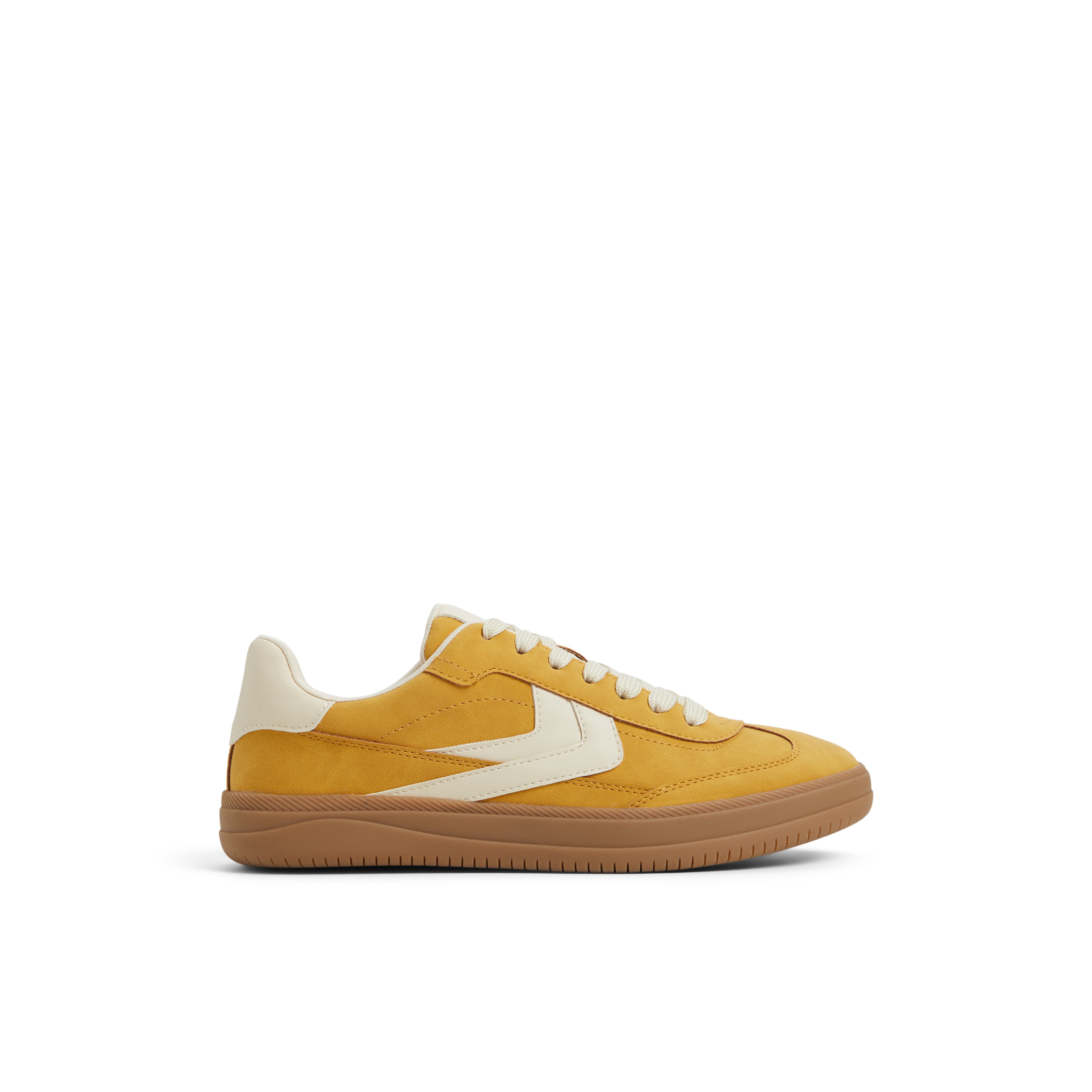 Salome Dark Yellow Women's Monochromatic Sneakers