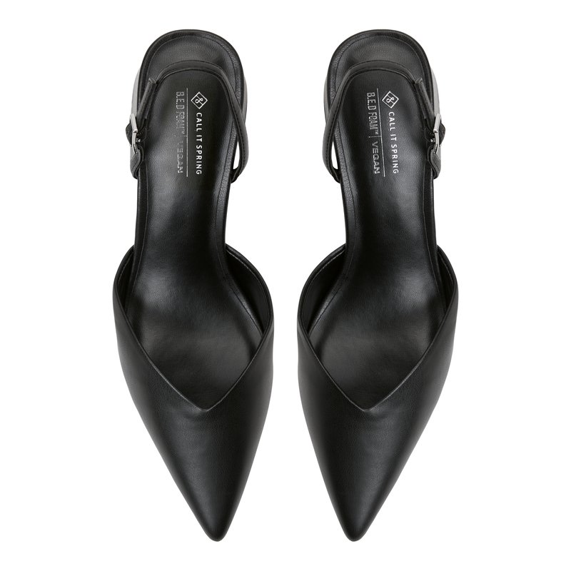Samiraa Black Women's Block Heels | Call It Spring Canada