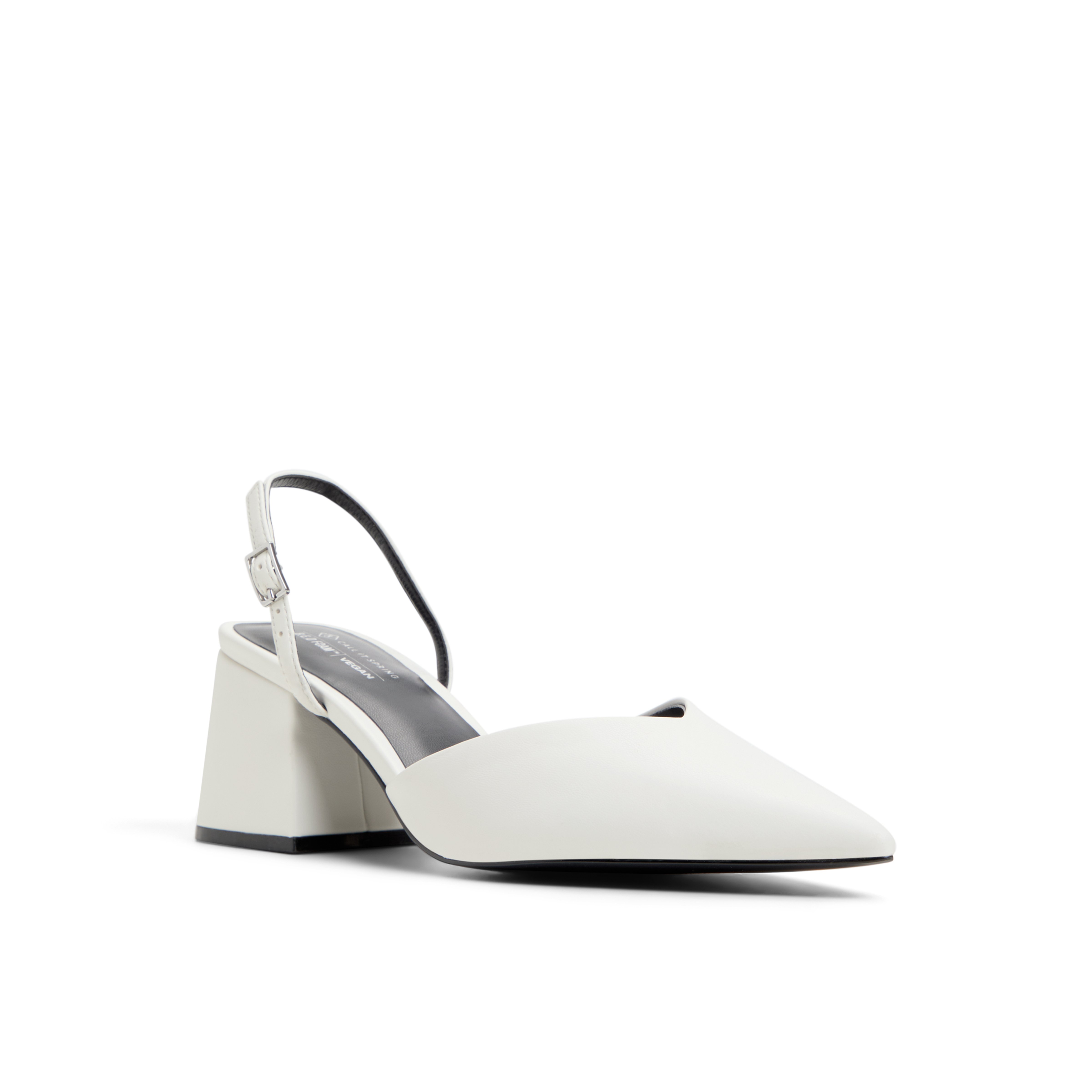 Samiraa White Women's Block Heels