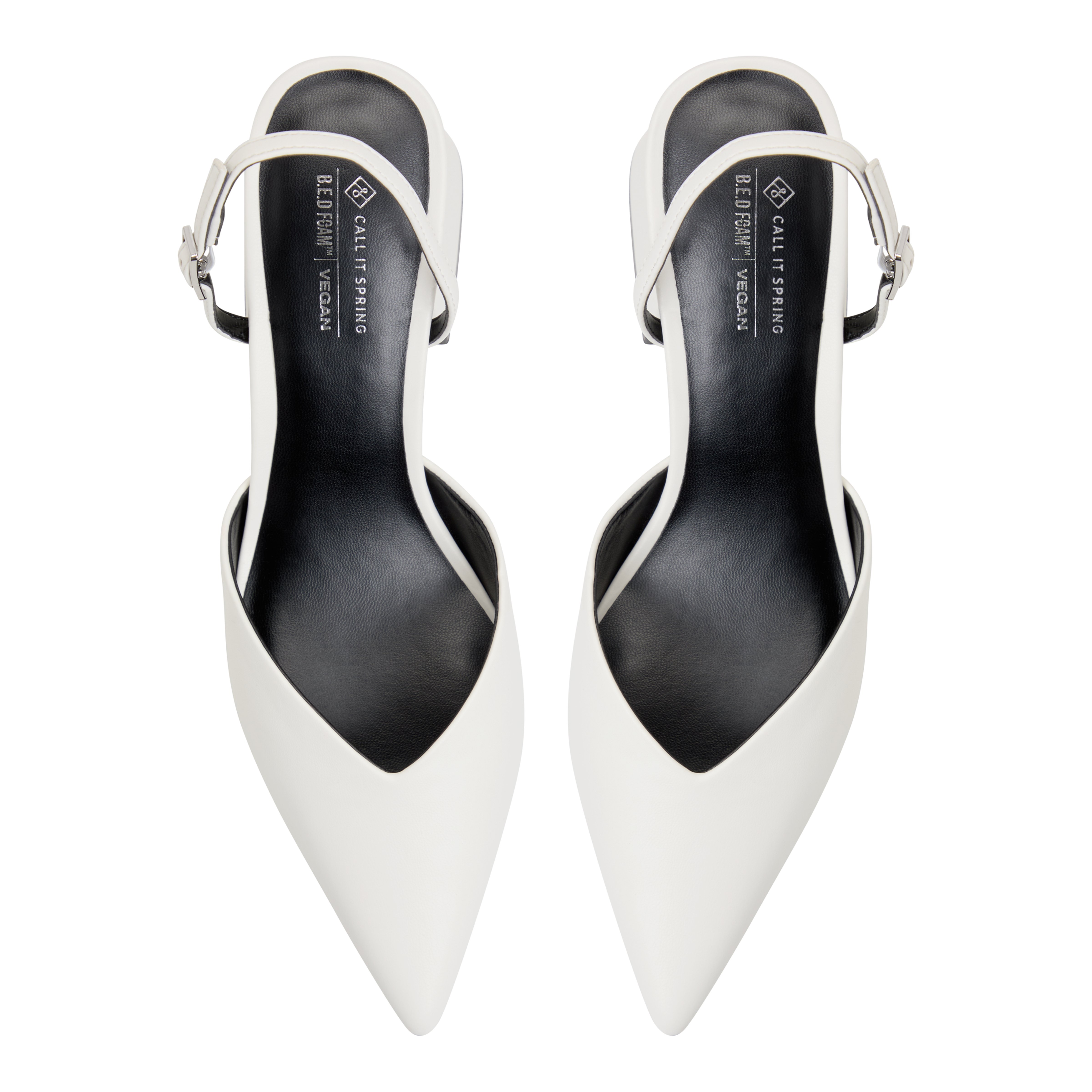 Samiraa White Women's Block Heels