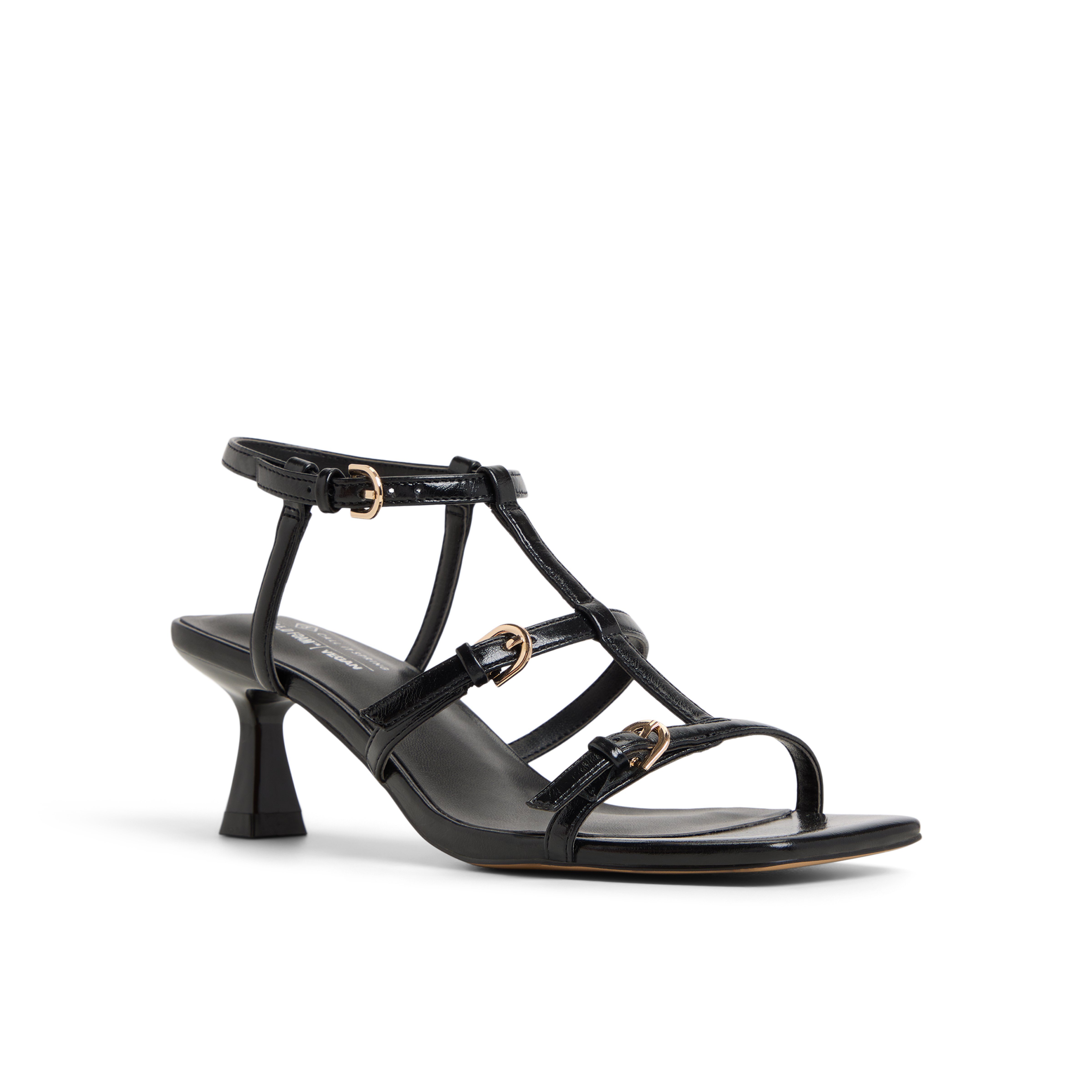Saphiraa Black Women's Low-mid Heels