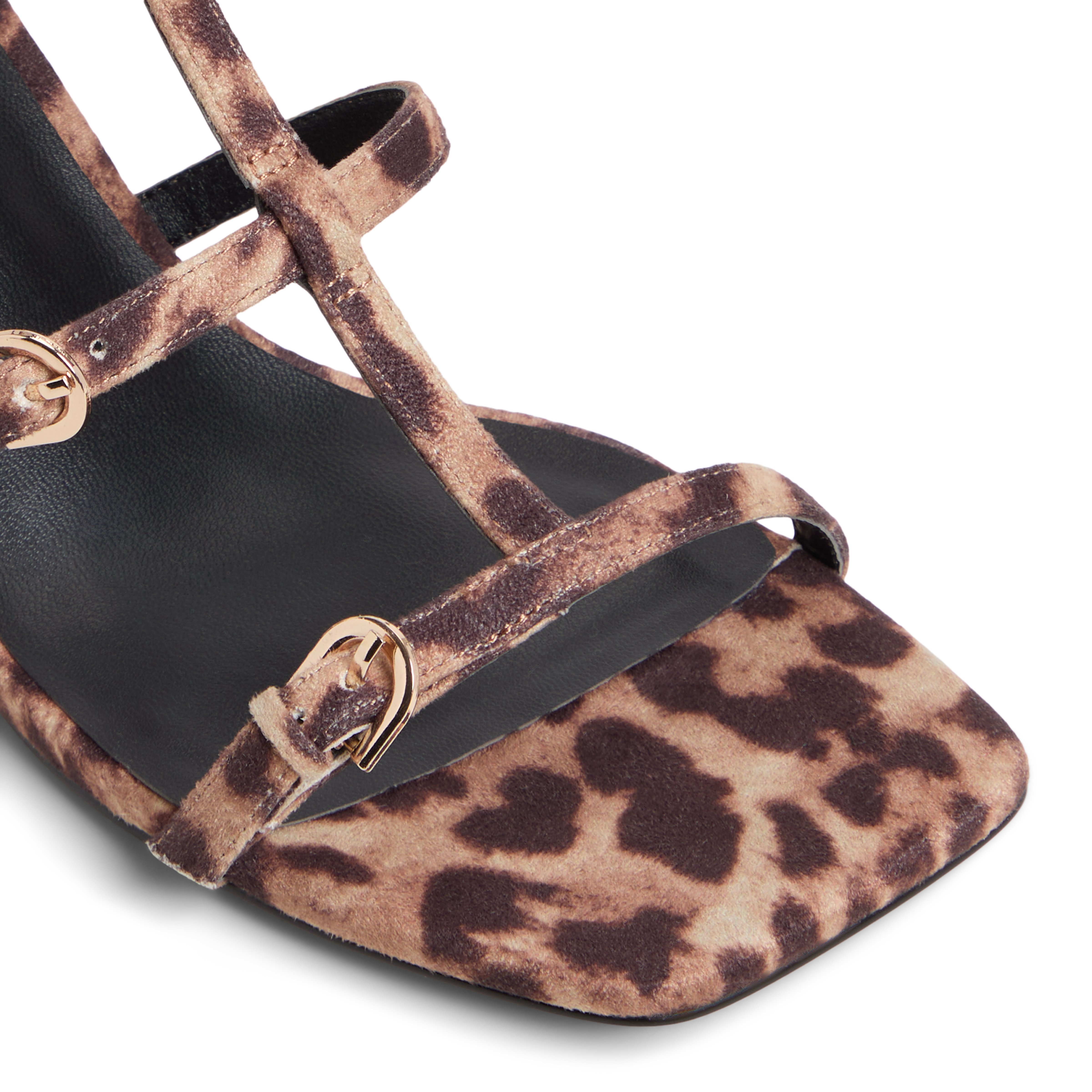 Saphiraa Brown Overflow Women's Low-mid Heels