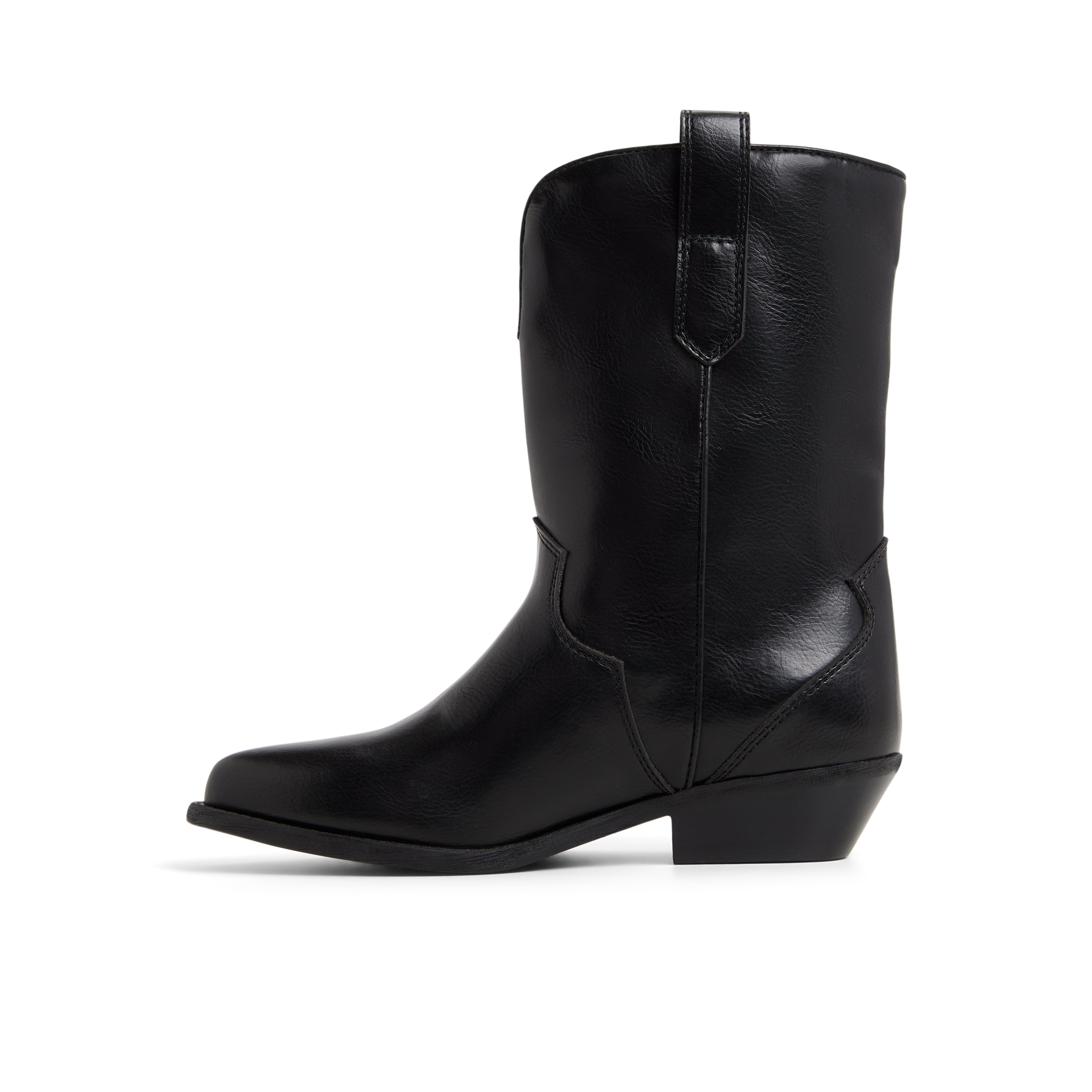 Sareena Noir Femmes Bottes mi-mollets | Boutique Spring Canada