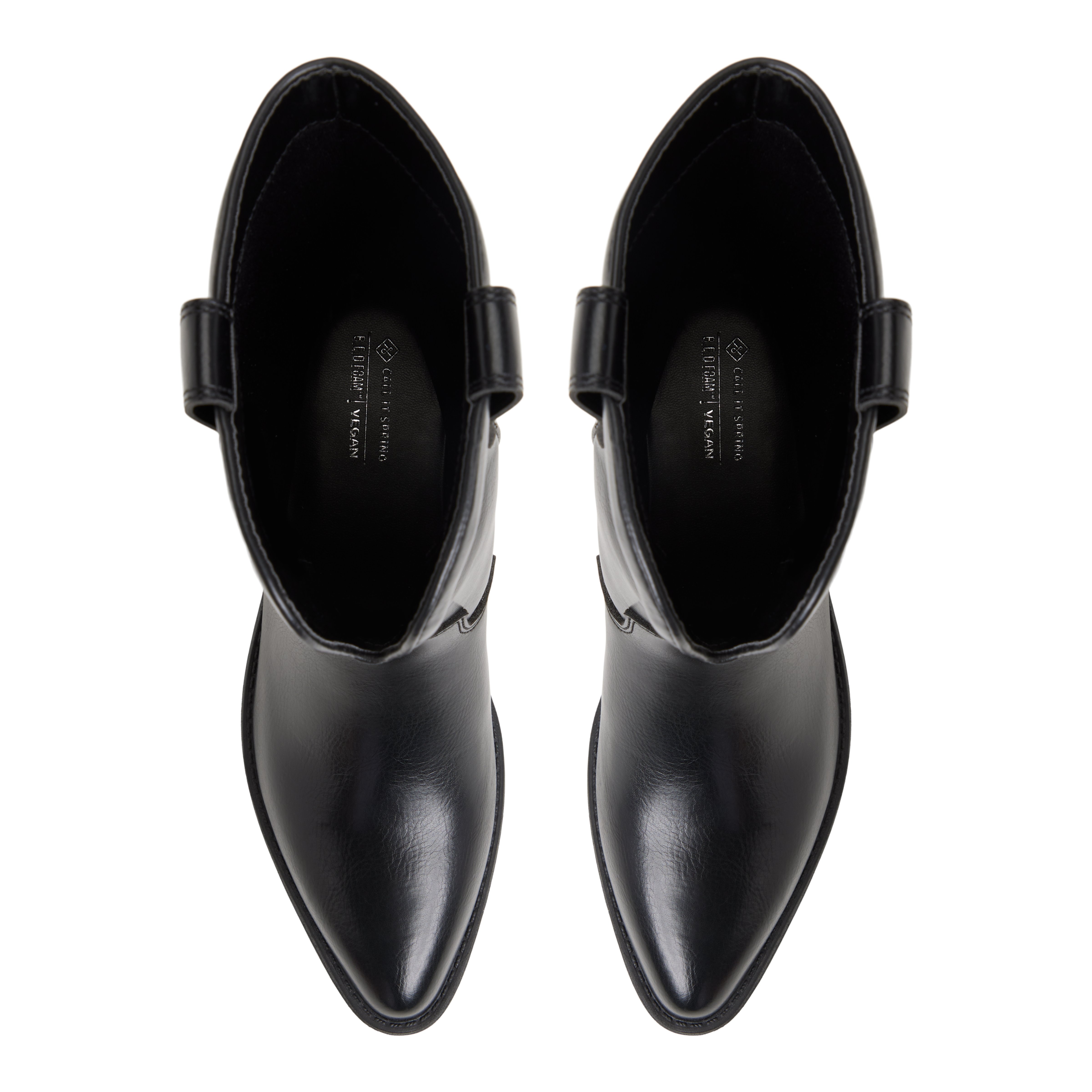 Sareena Black Women's Mid-calf Boots