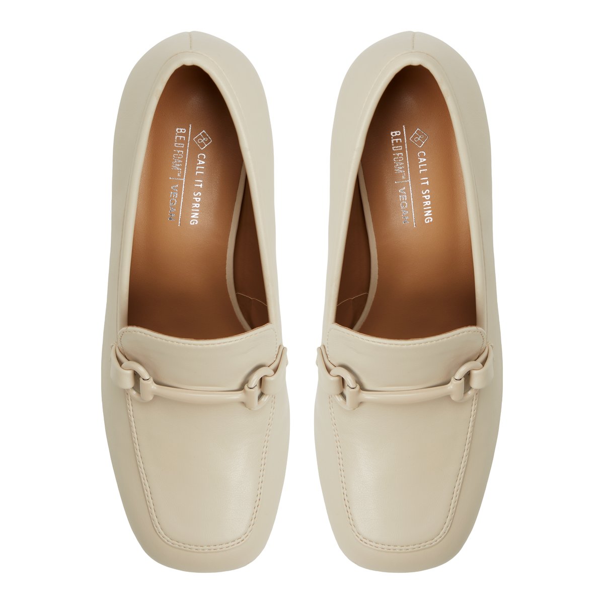 【Call It Spring】ビーガン Saylorr ブロックヒール ローファー Saylorr Ice Women's Kitten heels | Call It Spring Canada