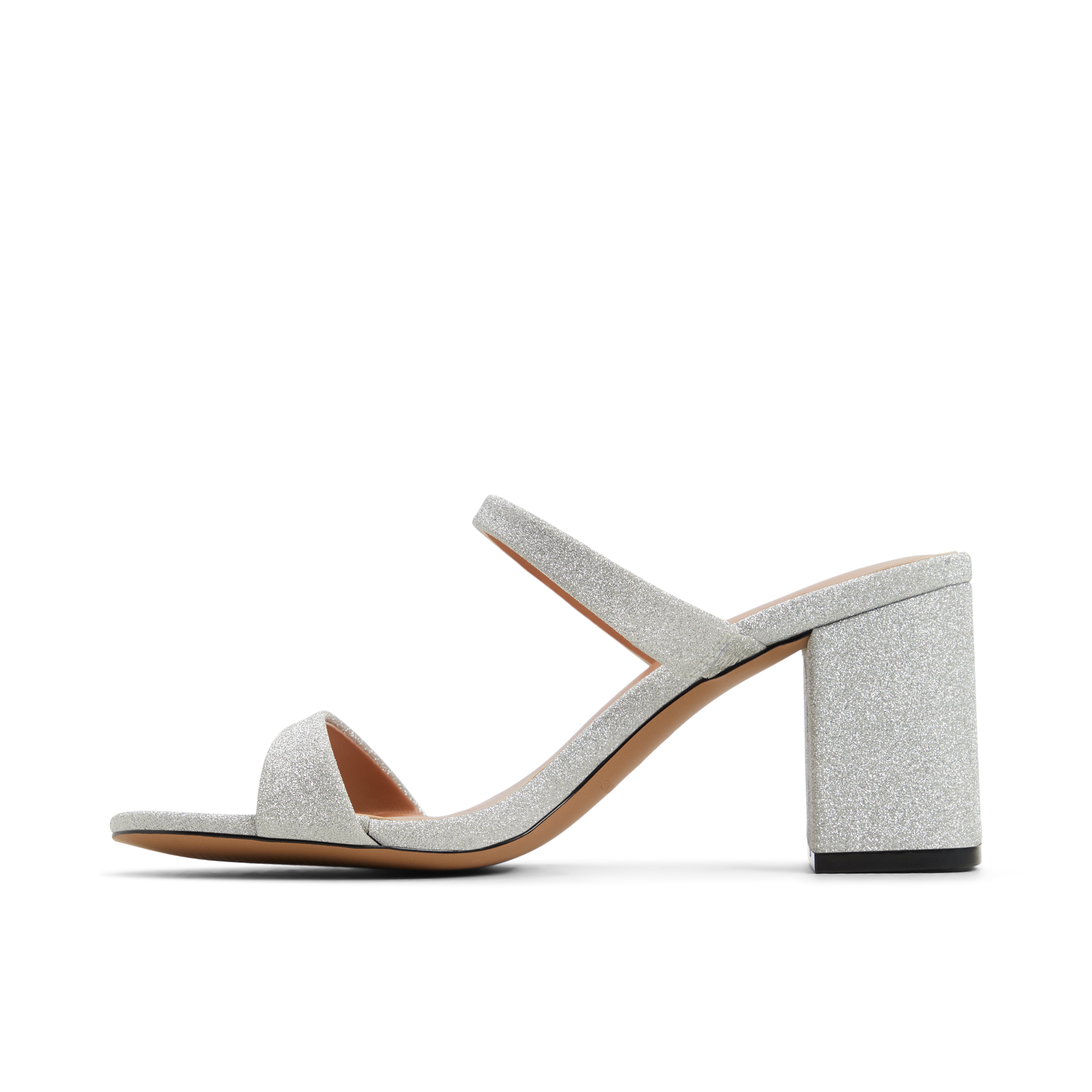 Shaiaa Silver Women's Mules