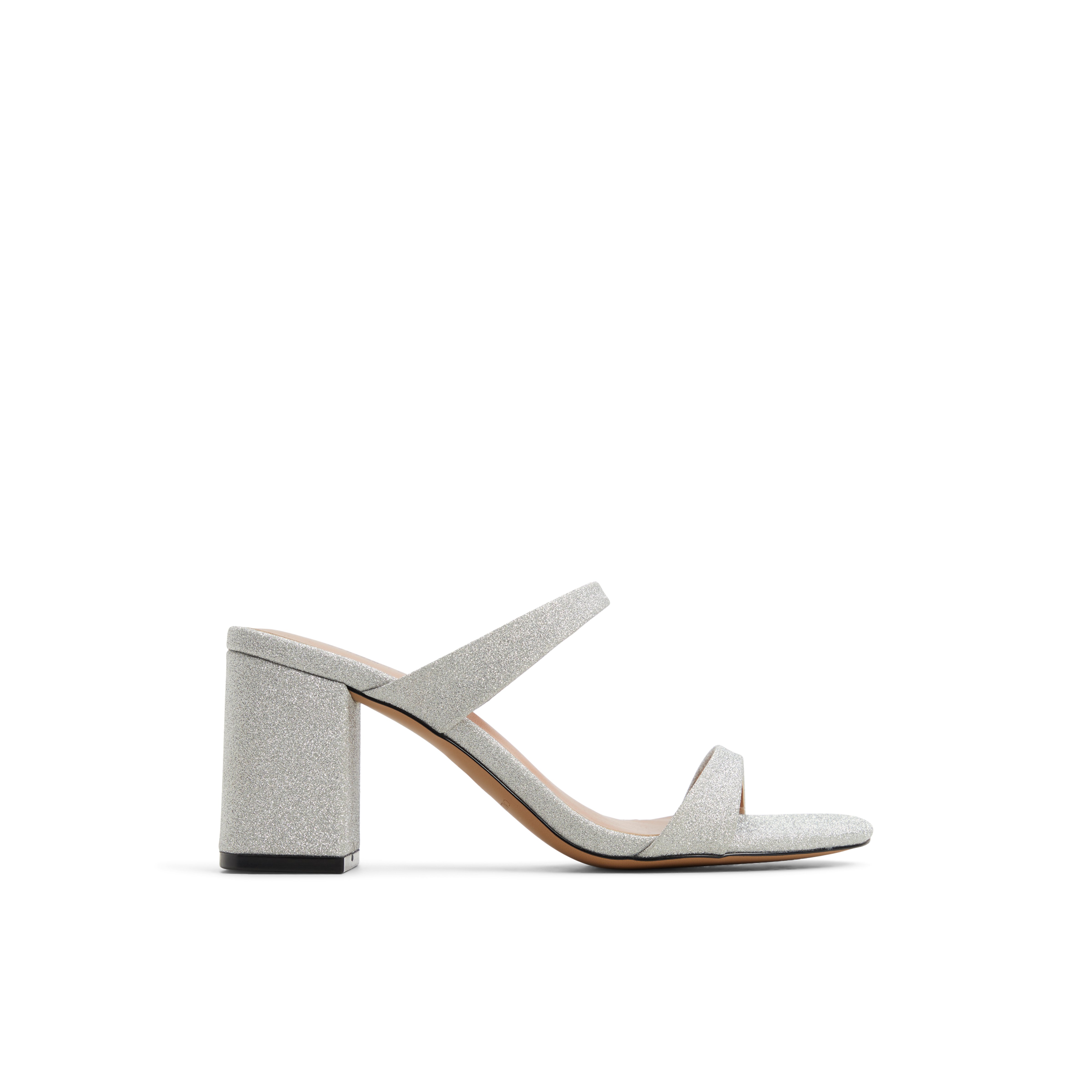 Shaiaa Silver Women's Mules