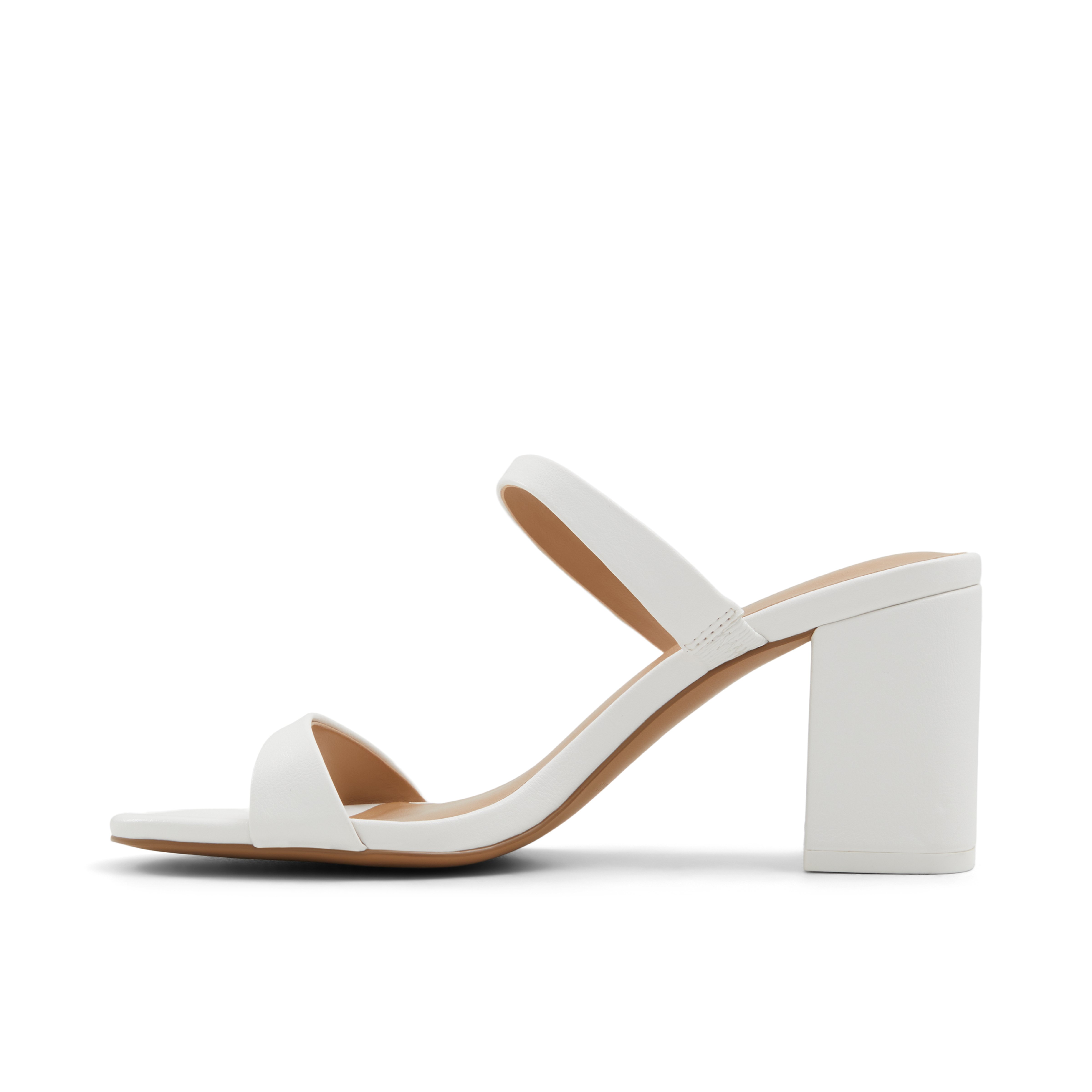 Shaiaa White Women's Mules