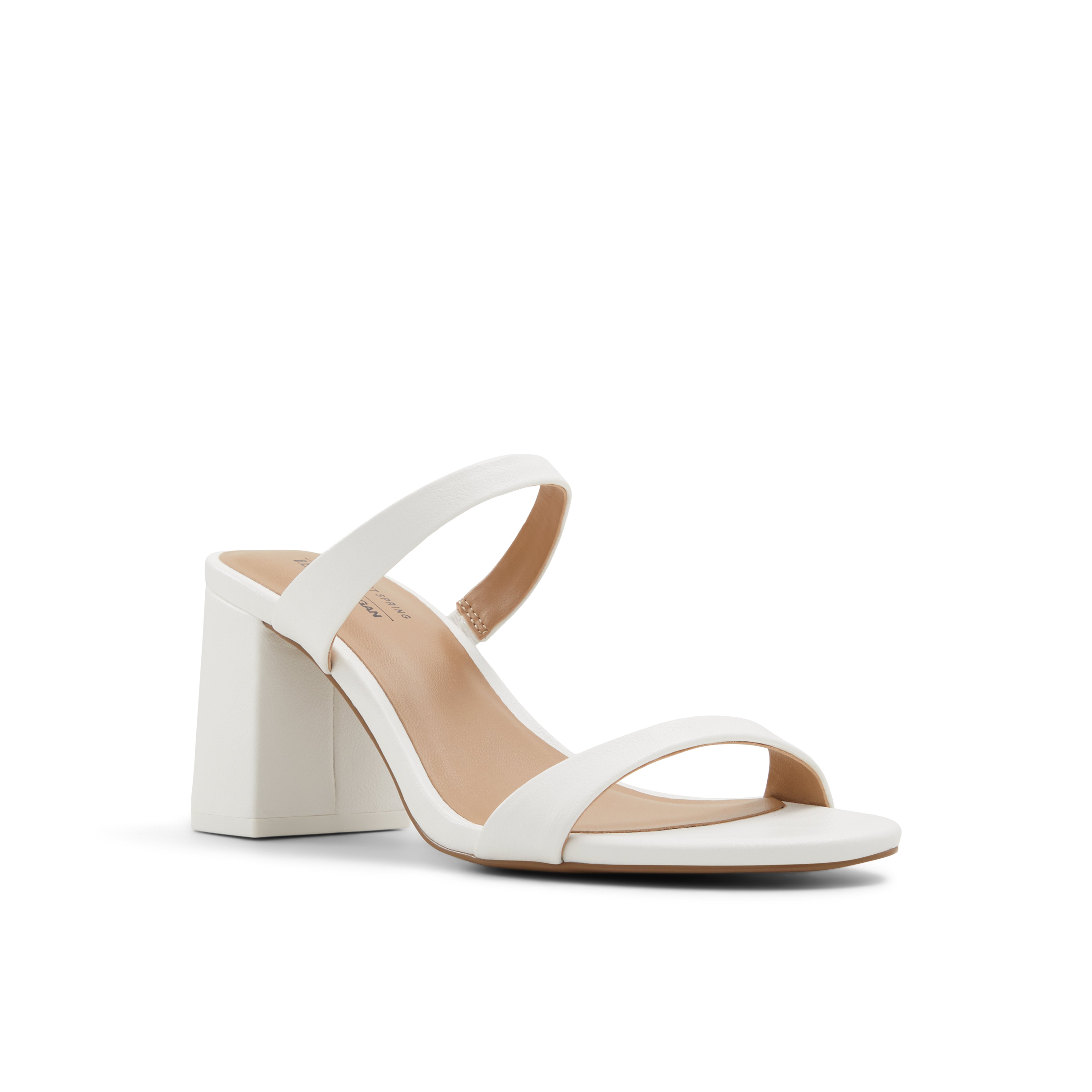 Shaiaa White Women's Mules