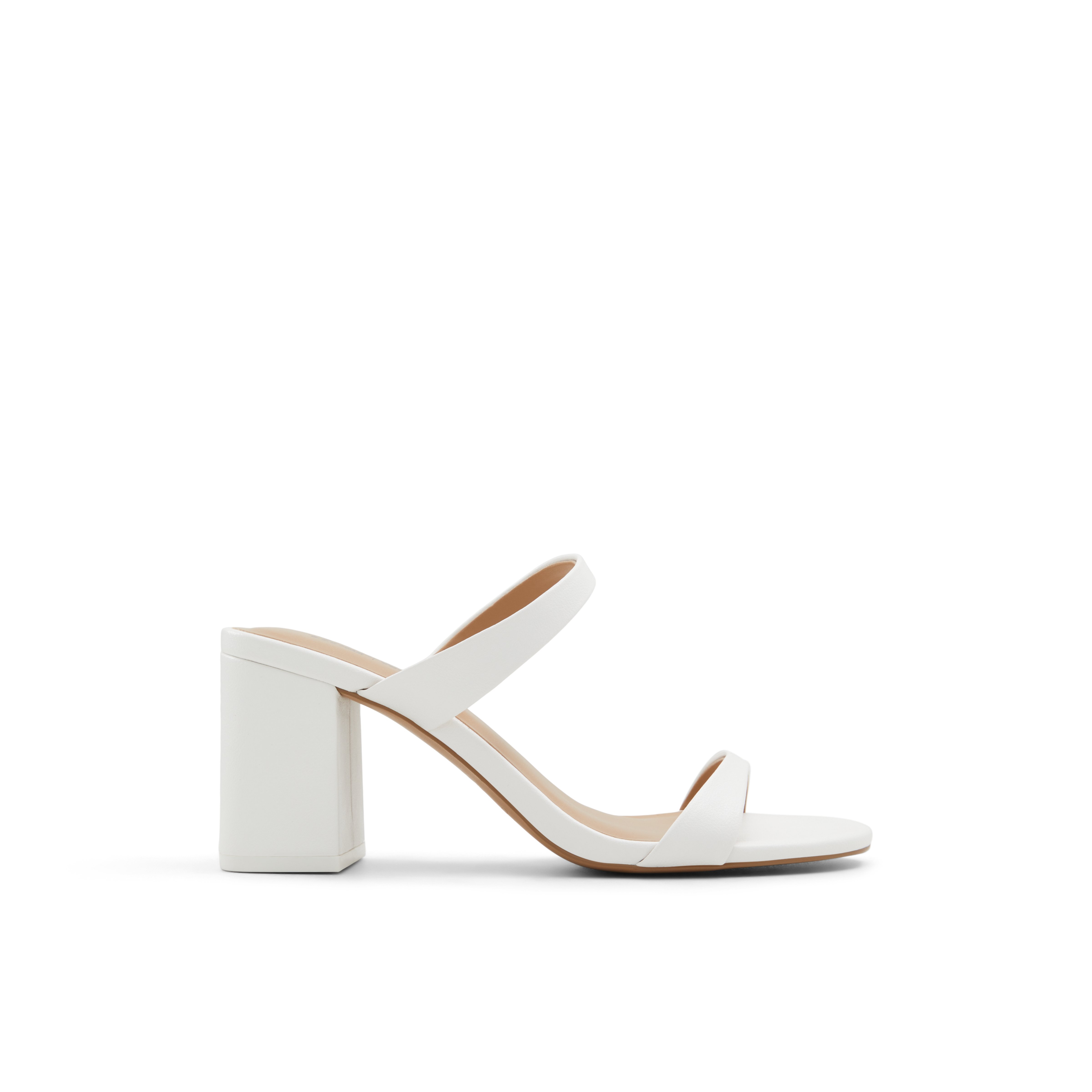 Shaiaa White Women's Mules