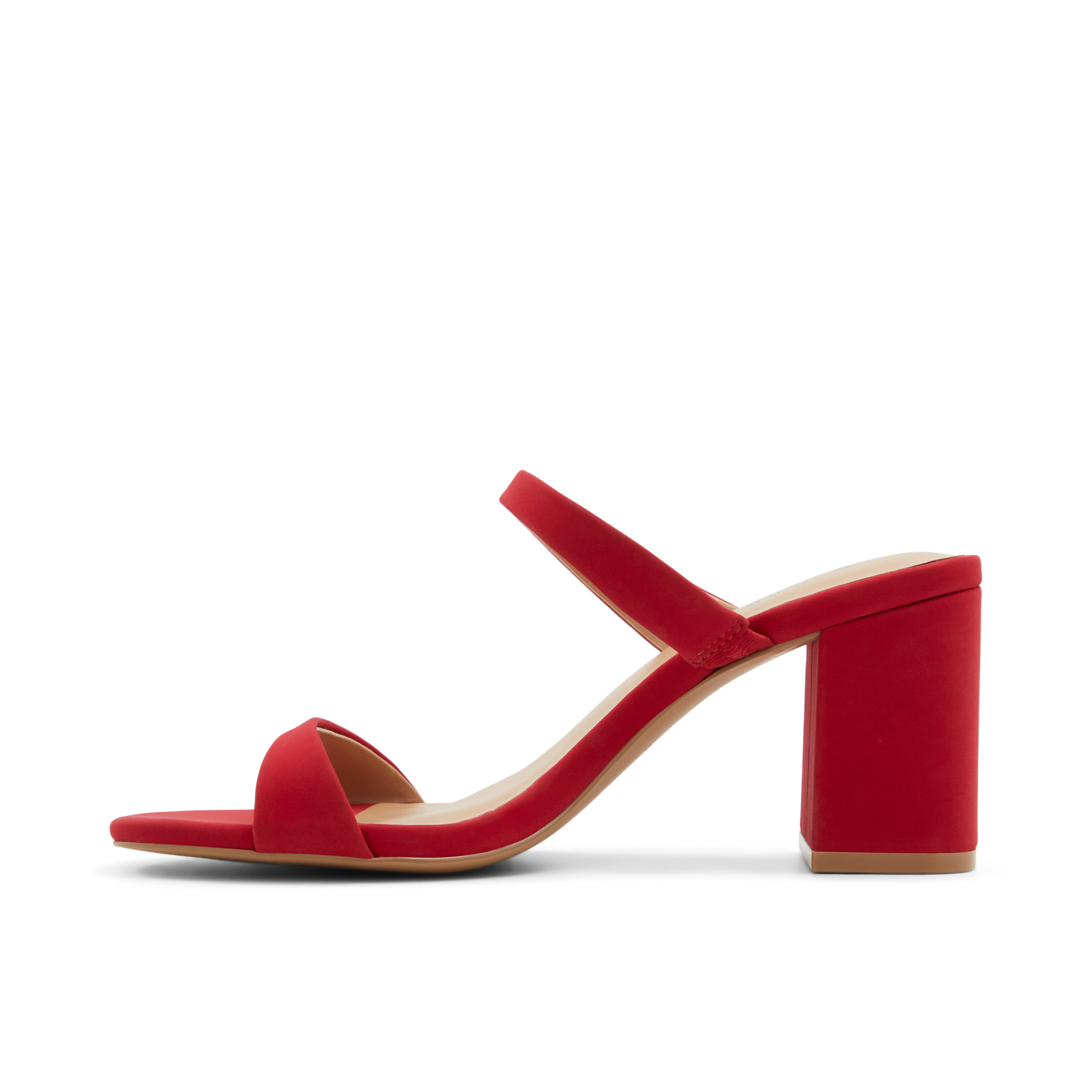 Shaiaa Medium Red Women's Mules