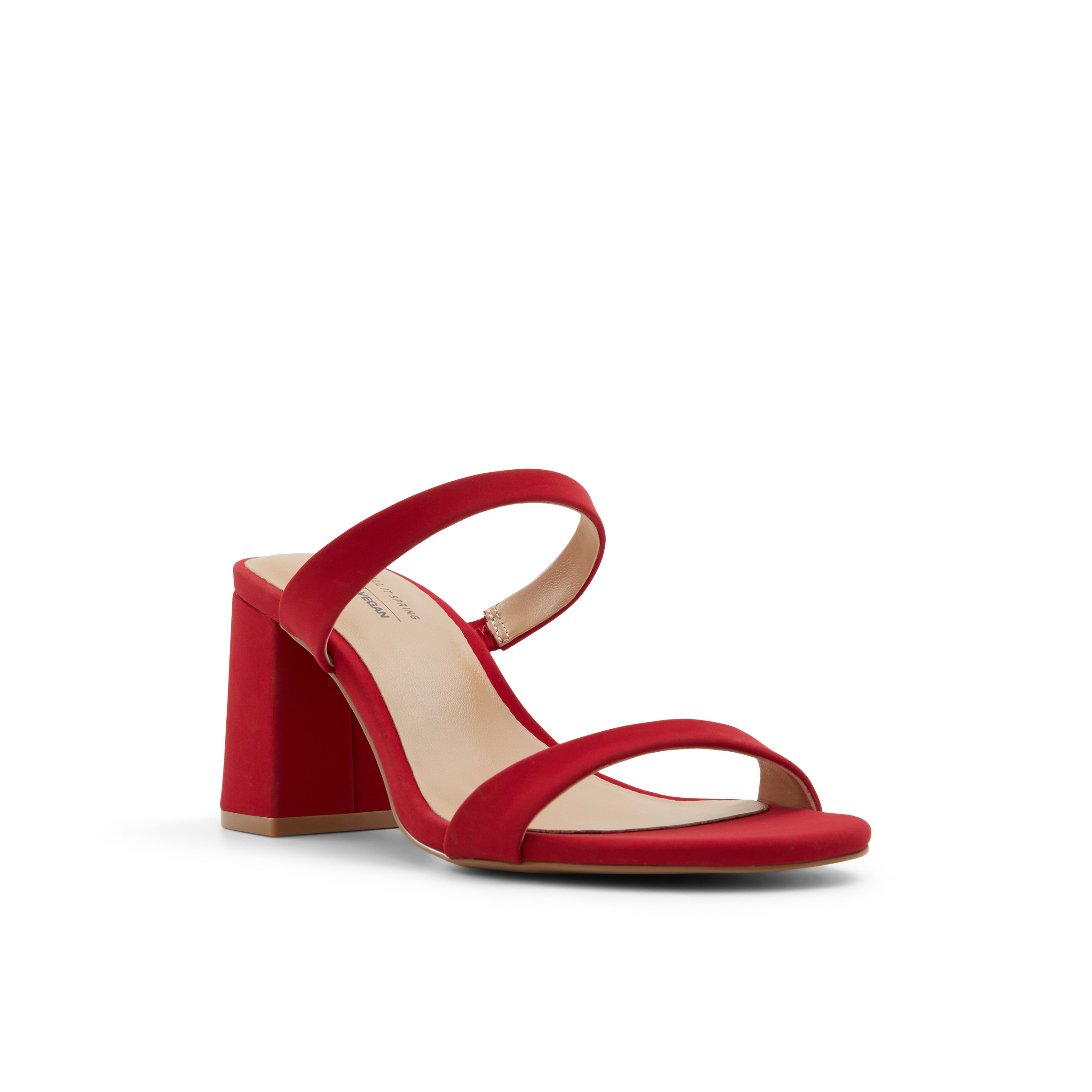 Shaiaa Medium Red Women's Mules