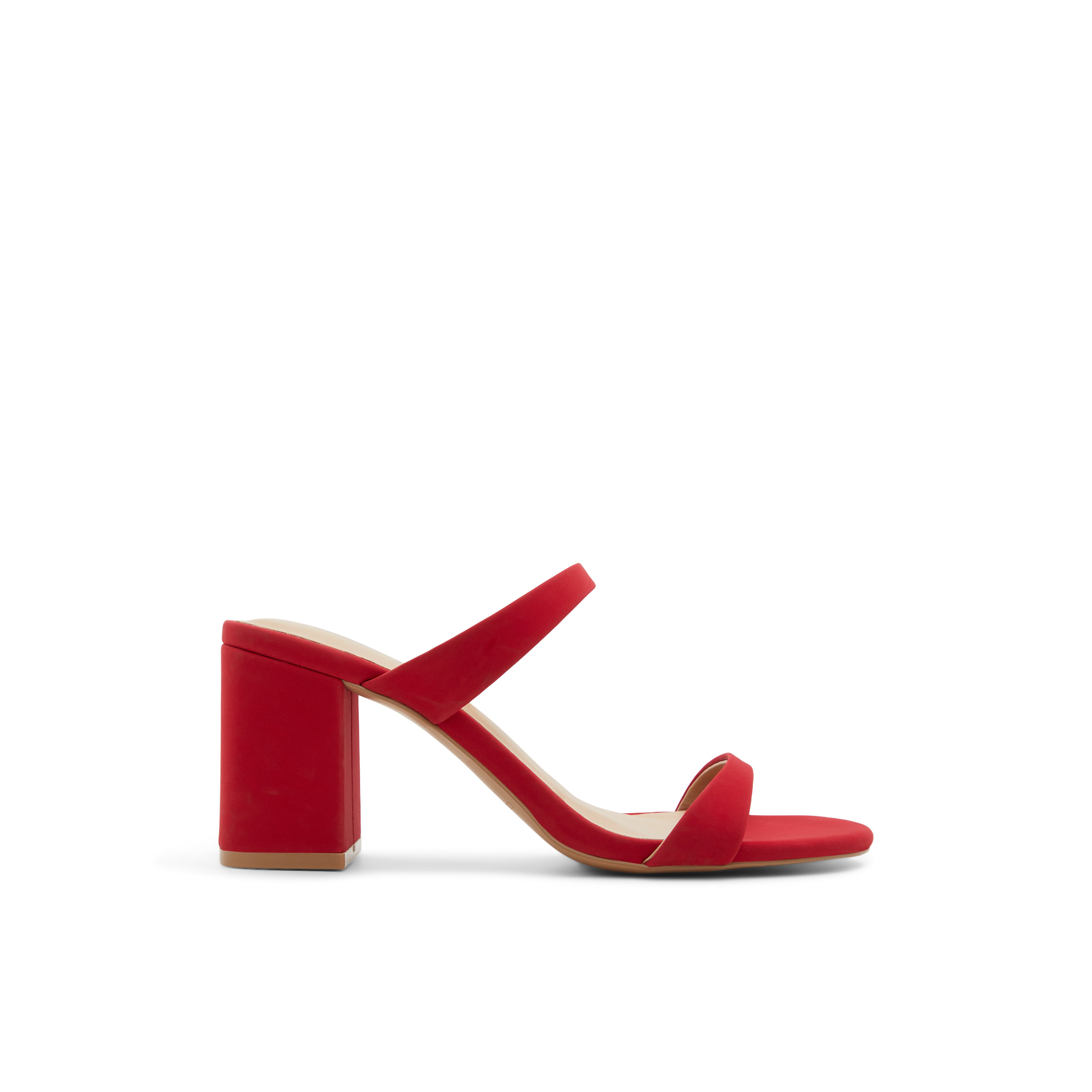 Shaiaa Medium Red Women's Mules