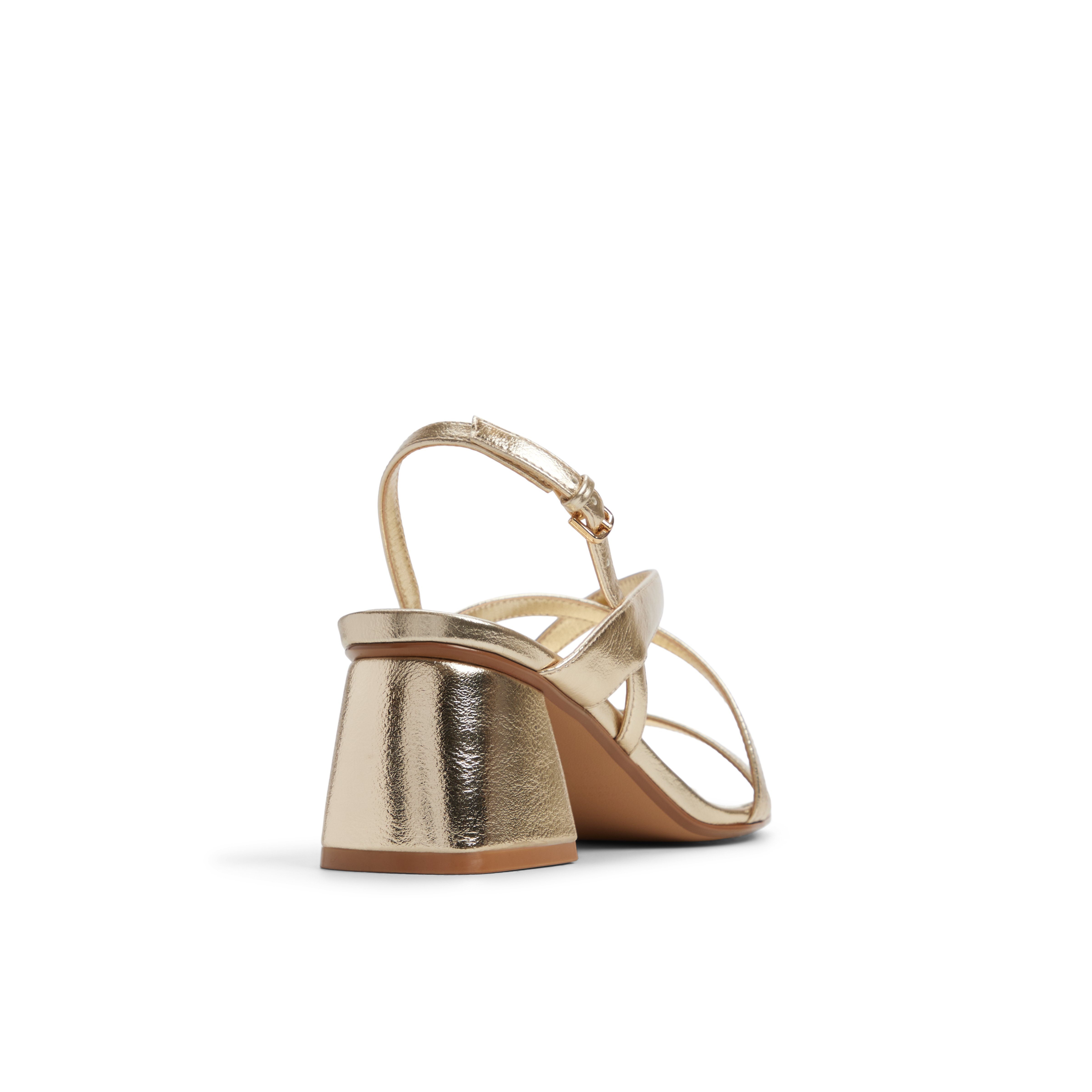 Shaynaa Gold Women's Low-mid Heels