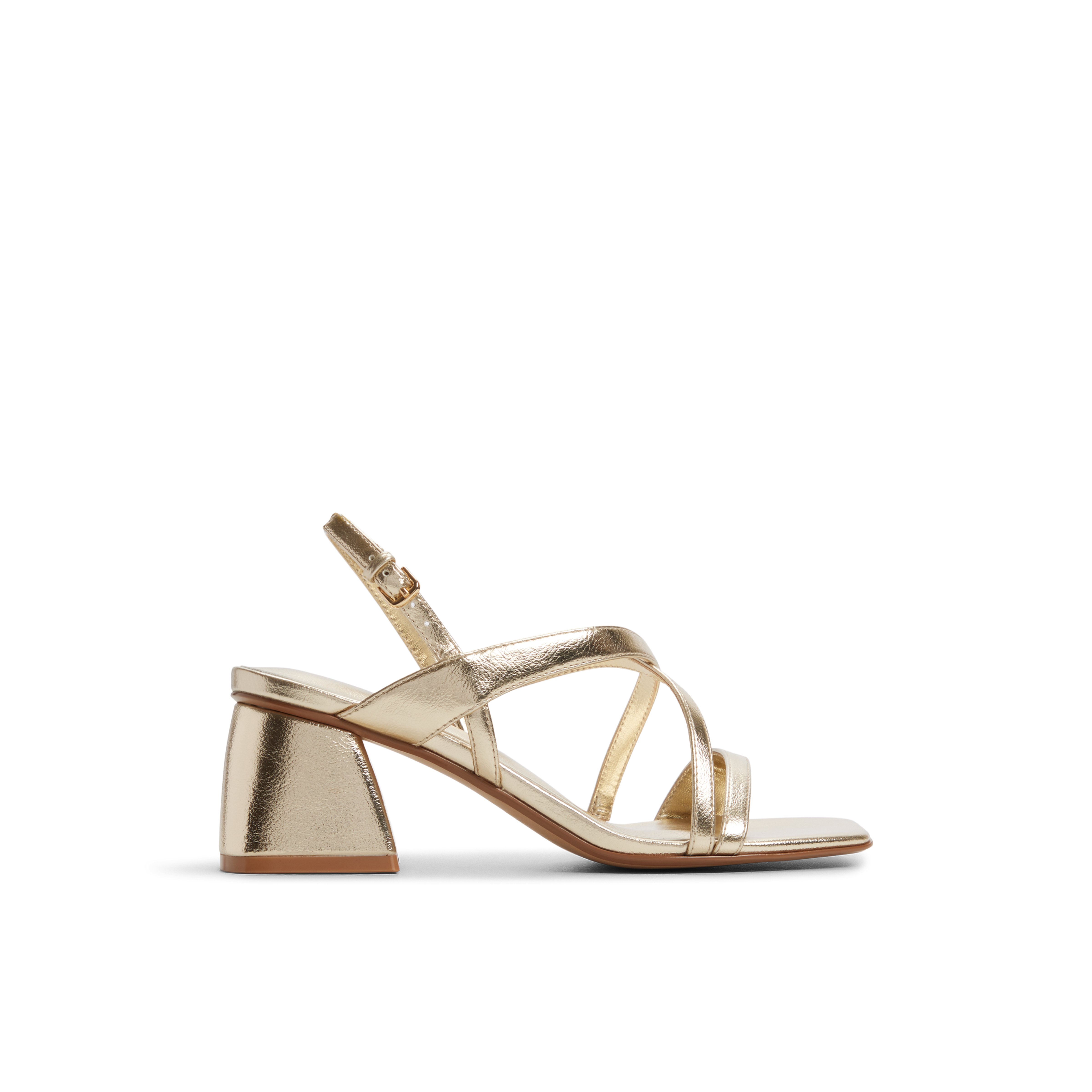 Shaynaa Gold Women's Low-mid Heels