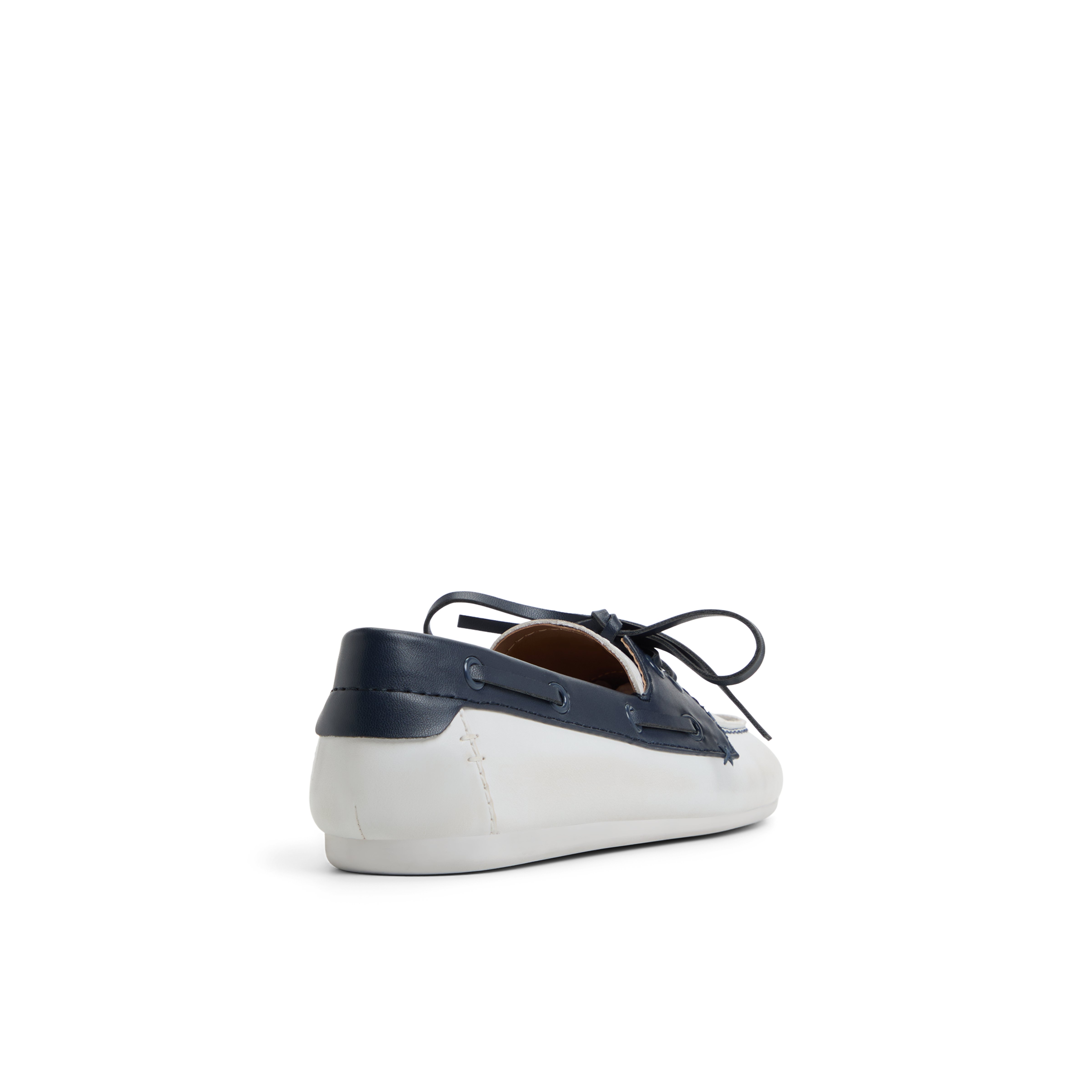 Shelly White/Navy Women's Loafers