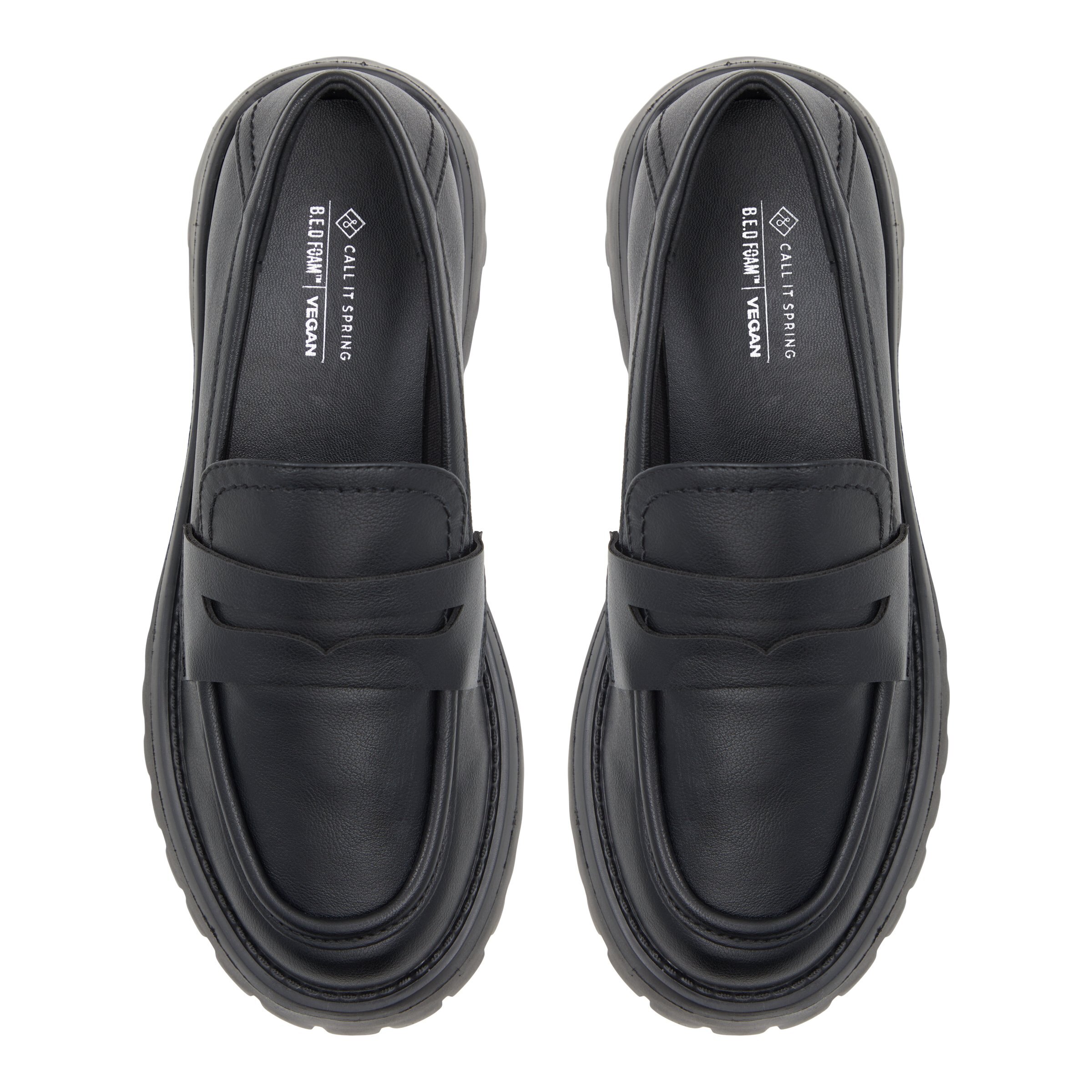 Shylo Black Women's Loafers | Call It Spring Canada
