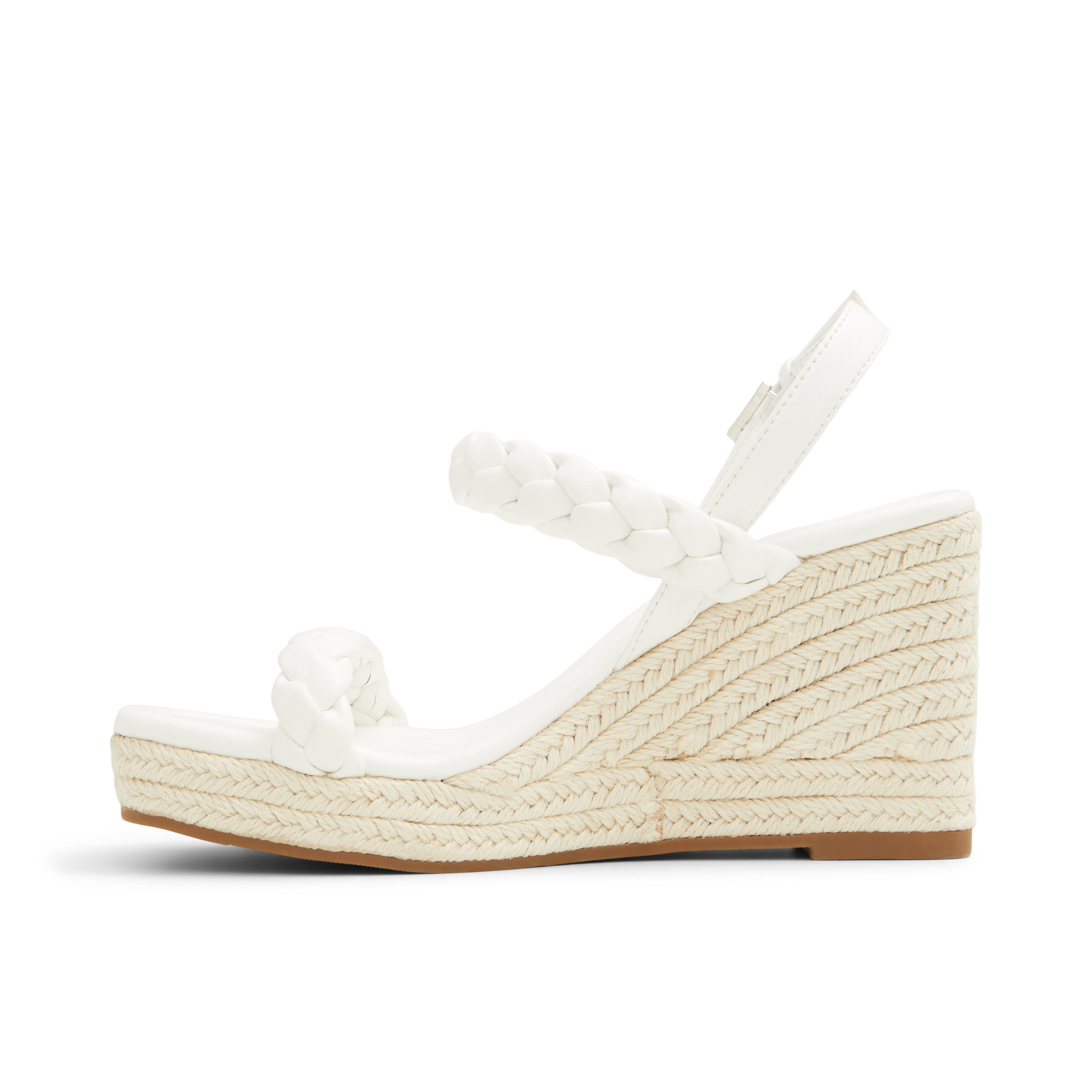 Siennah White Women's Wedges