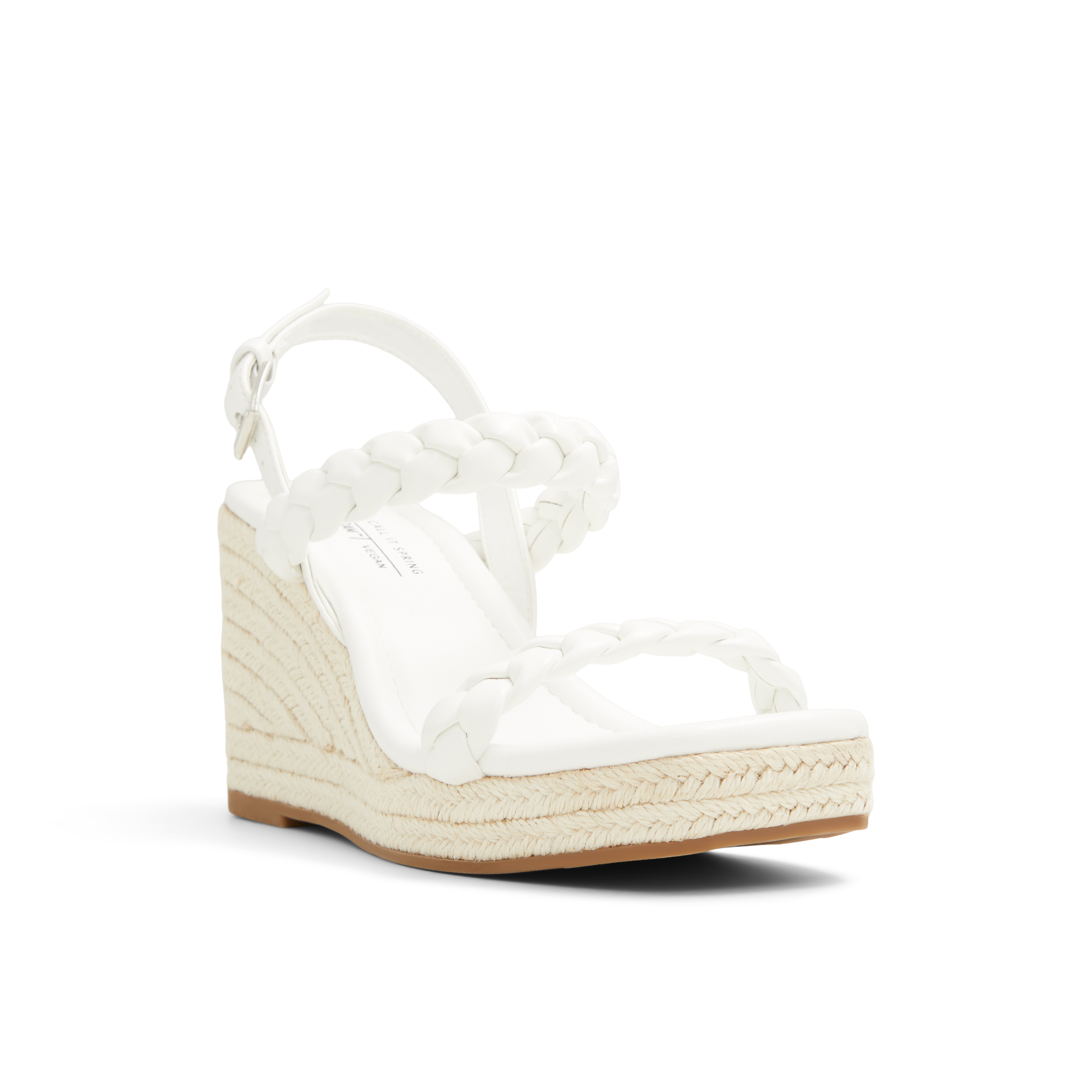 Siennah White Women's Wedges