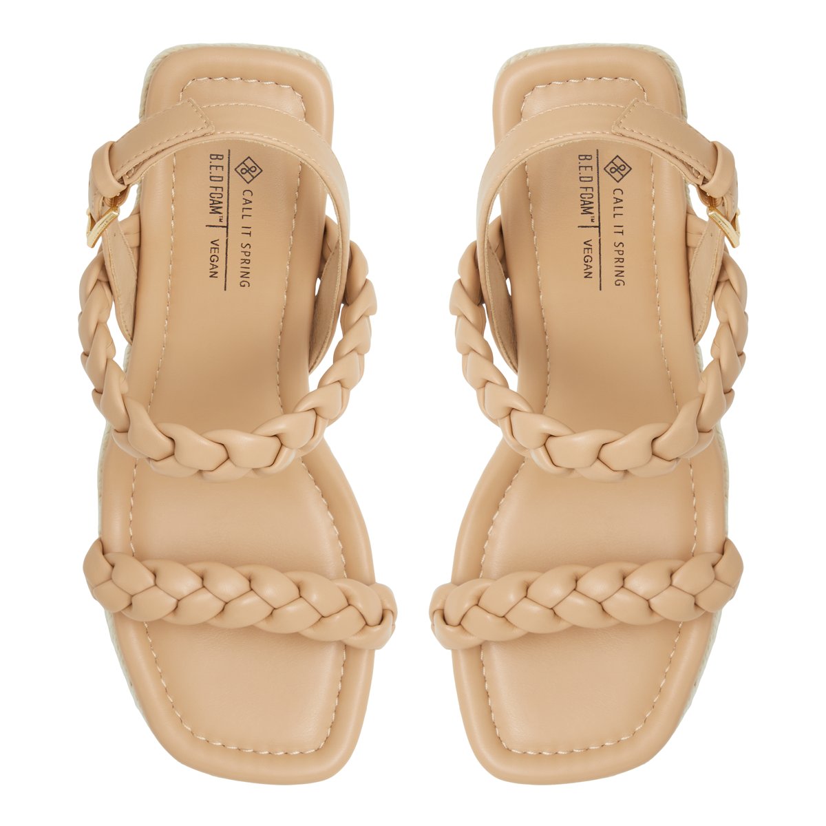 Siennah Bone Women's Wedges | Call It Spring Canada