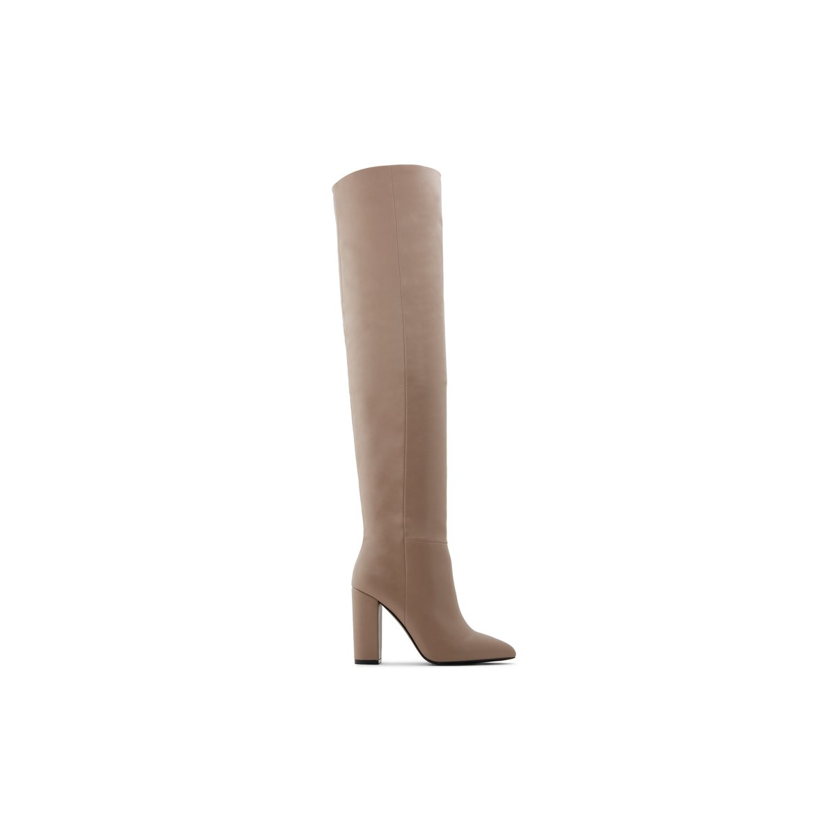 knee high beige boots