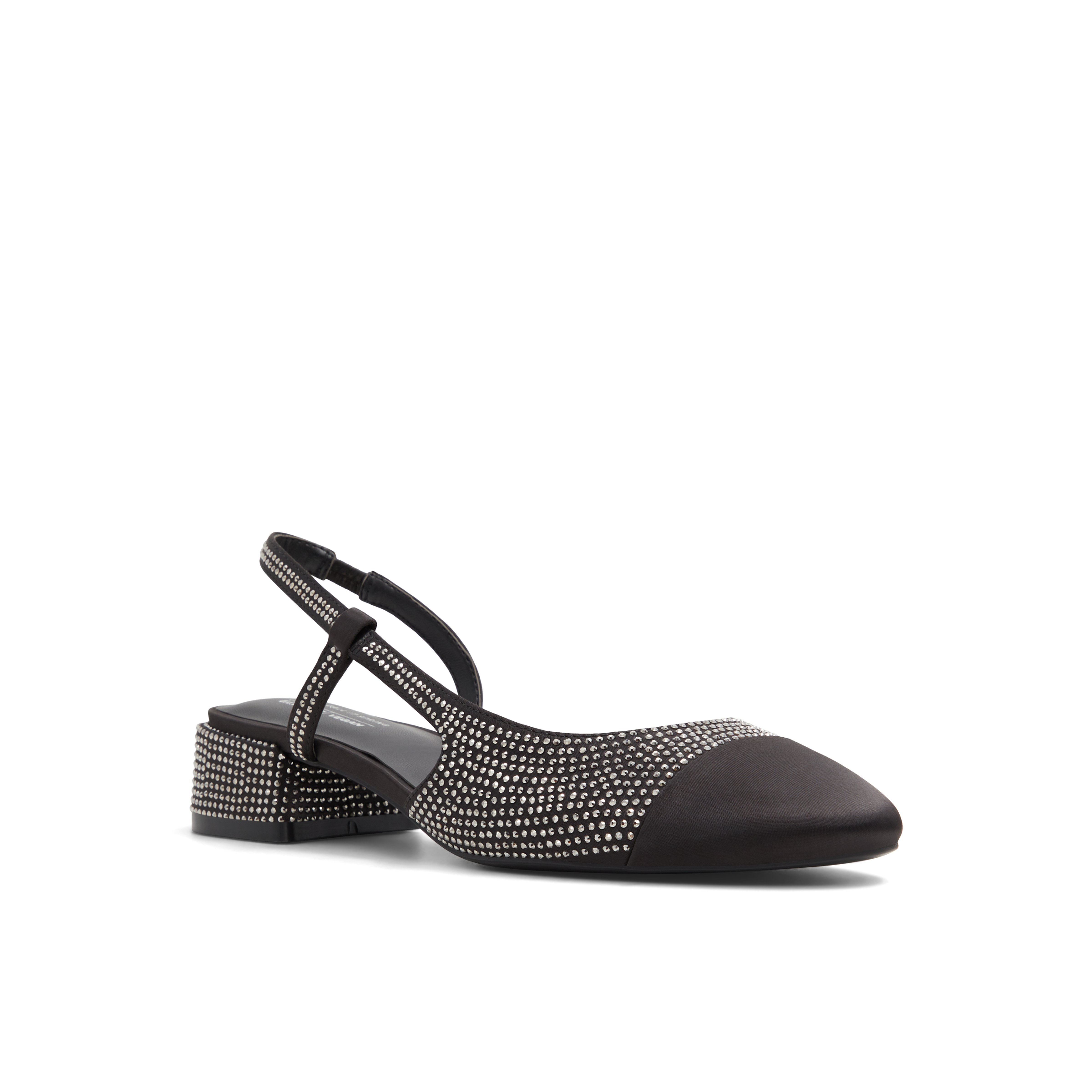 Sofiia Black Overflow Women's Slingbacks