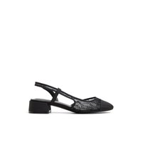 Call It Spring お花メッシュ Sofiia スリングバックパンプス Sofiia Black Overflow Women's Slingbacks | Call It Spring Canada