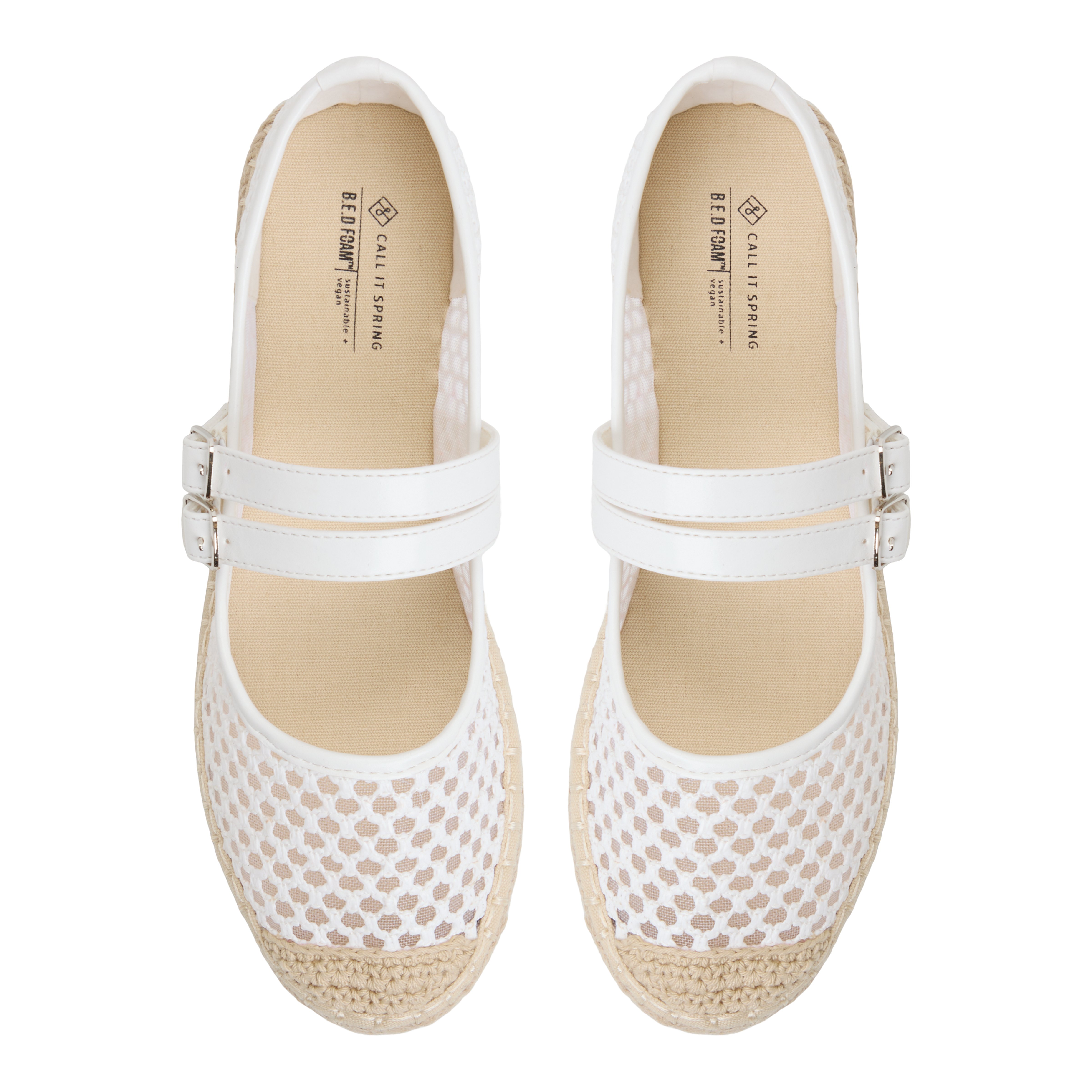 Solyne White Women's Mesh Styles