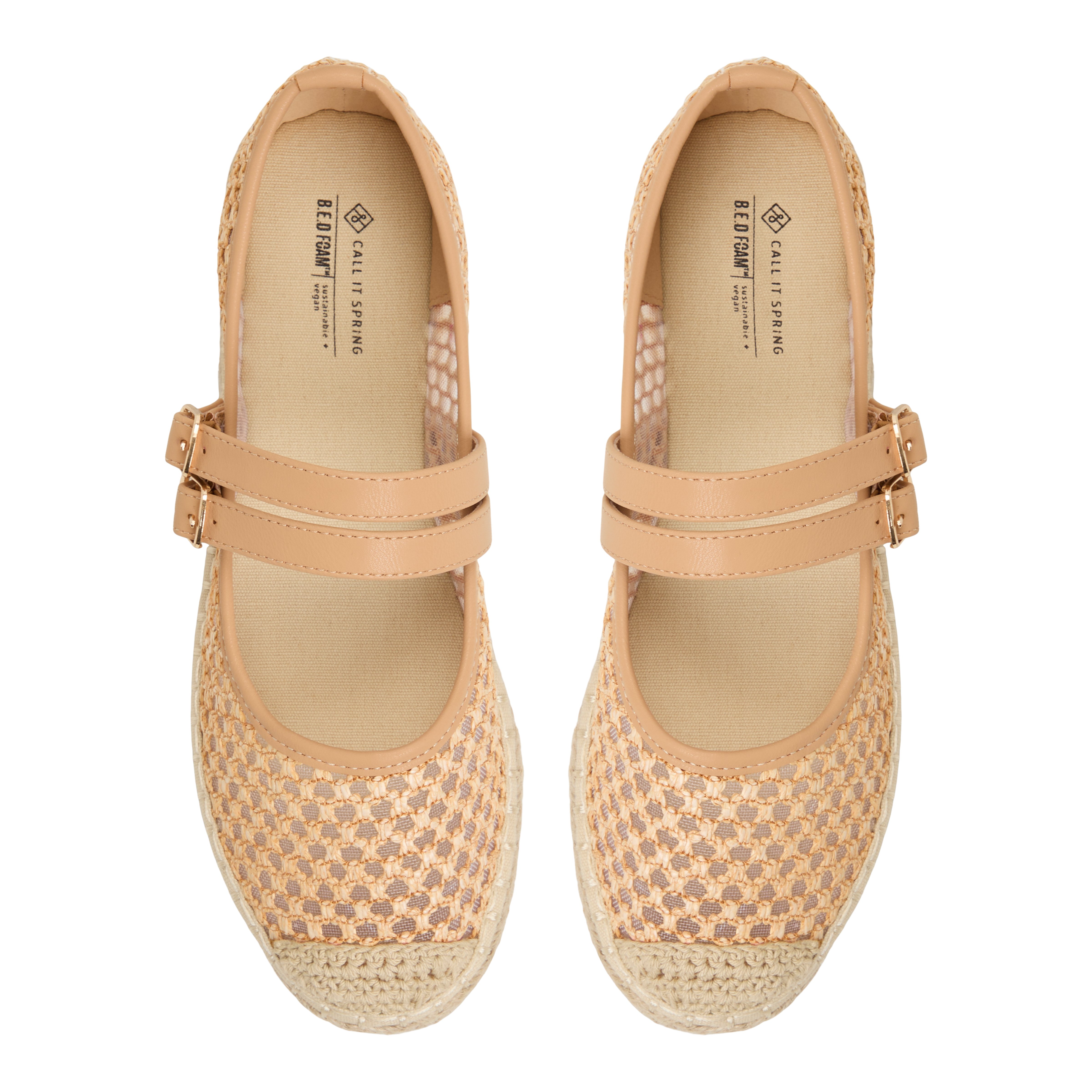 Solyne Light Brown Women's Flats