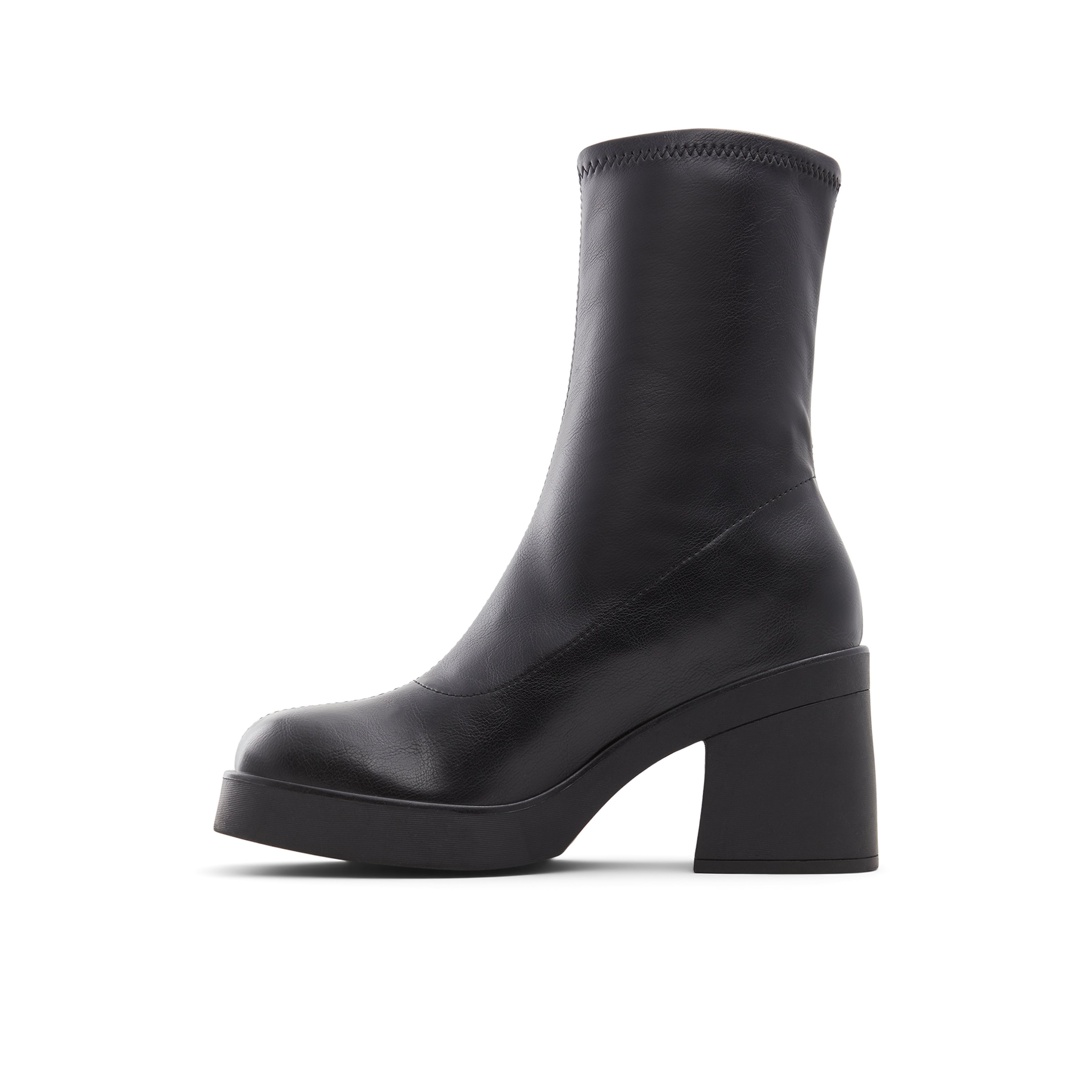 Steffanie Black Synthetic Stretch Women's Mid-calf Boots | Call It ...