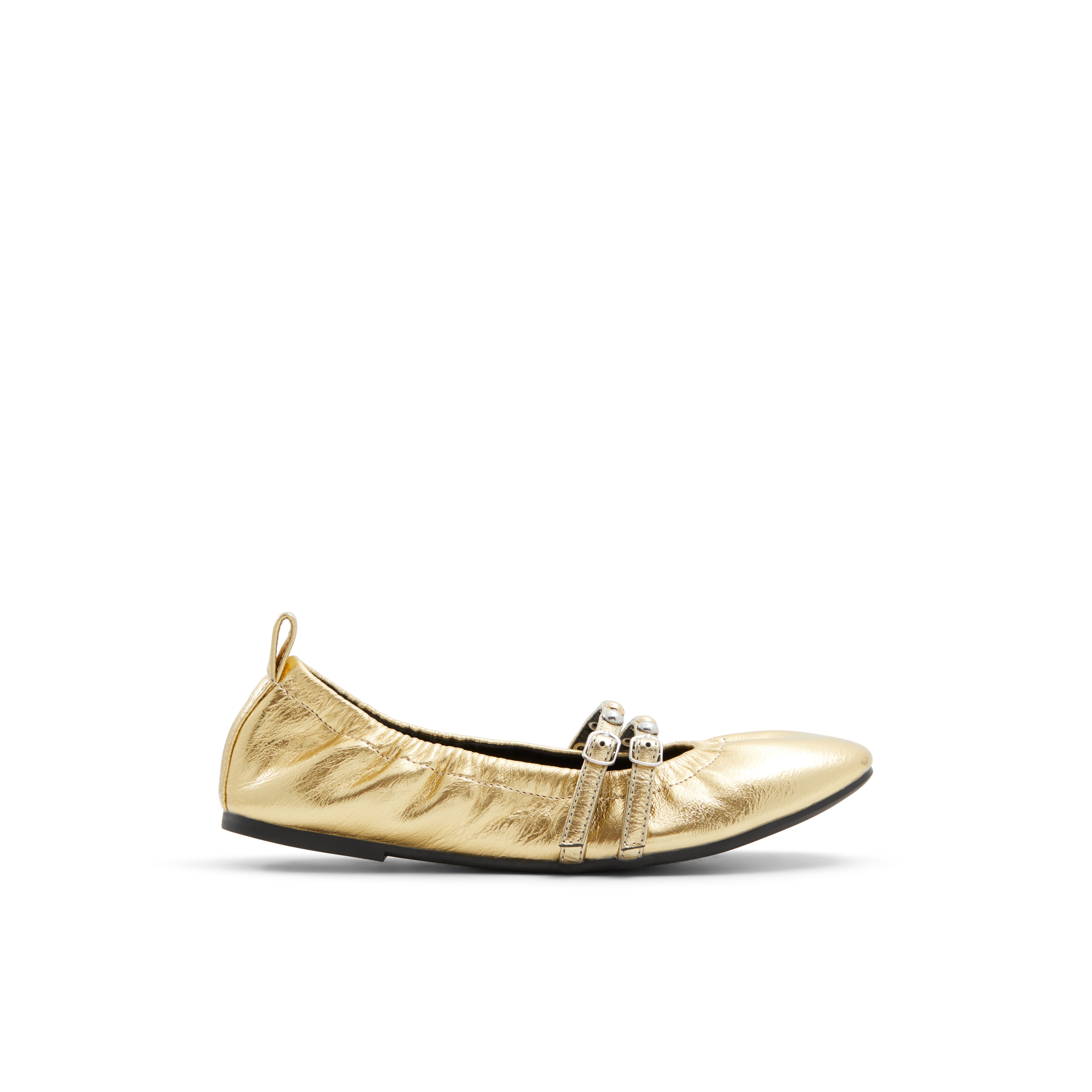 Swan Gold Women's Ballerinas