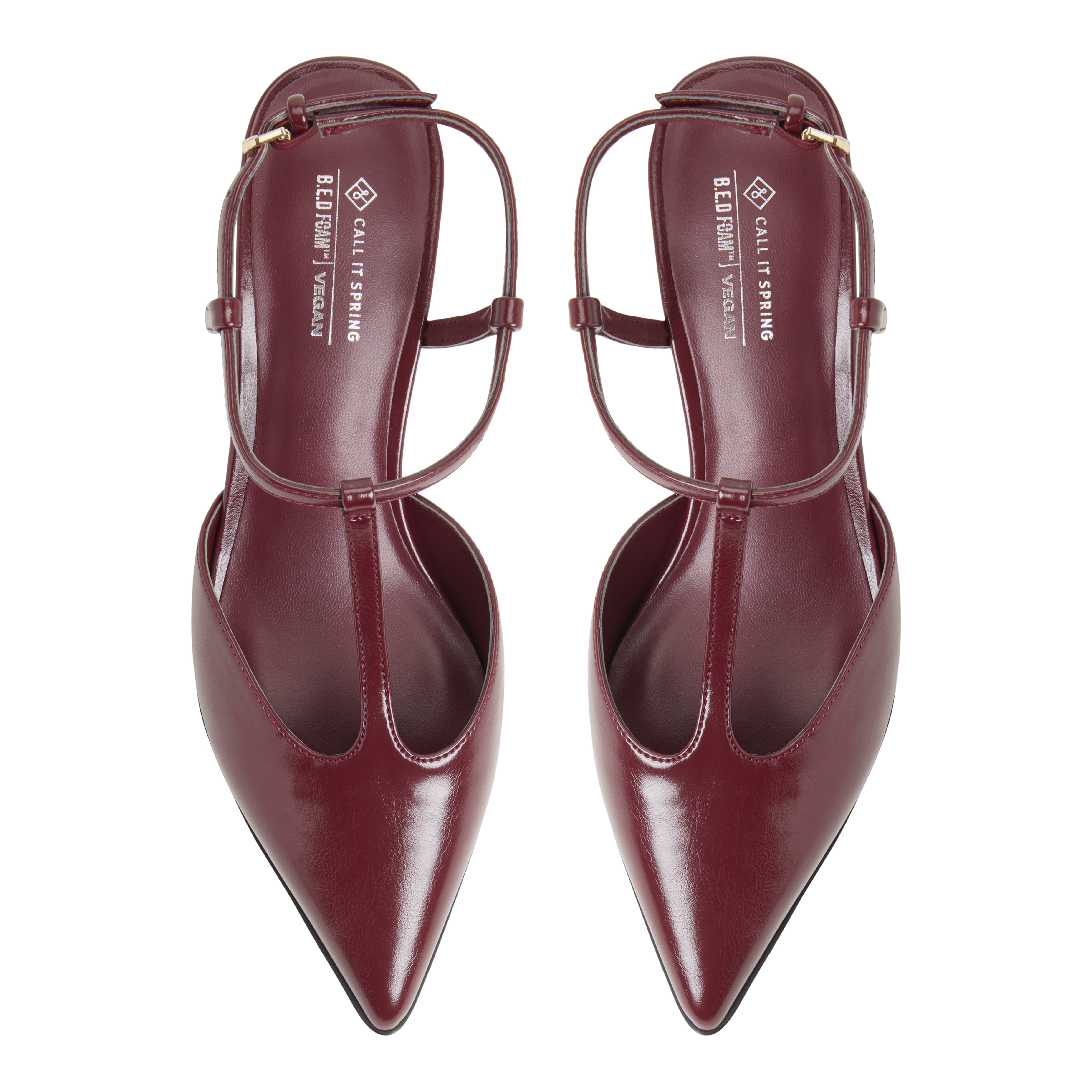 Talaa Bordo Women's Kitten heels