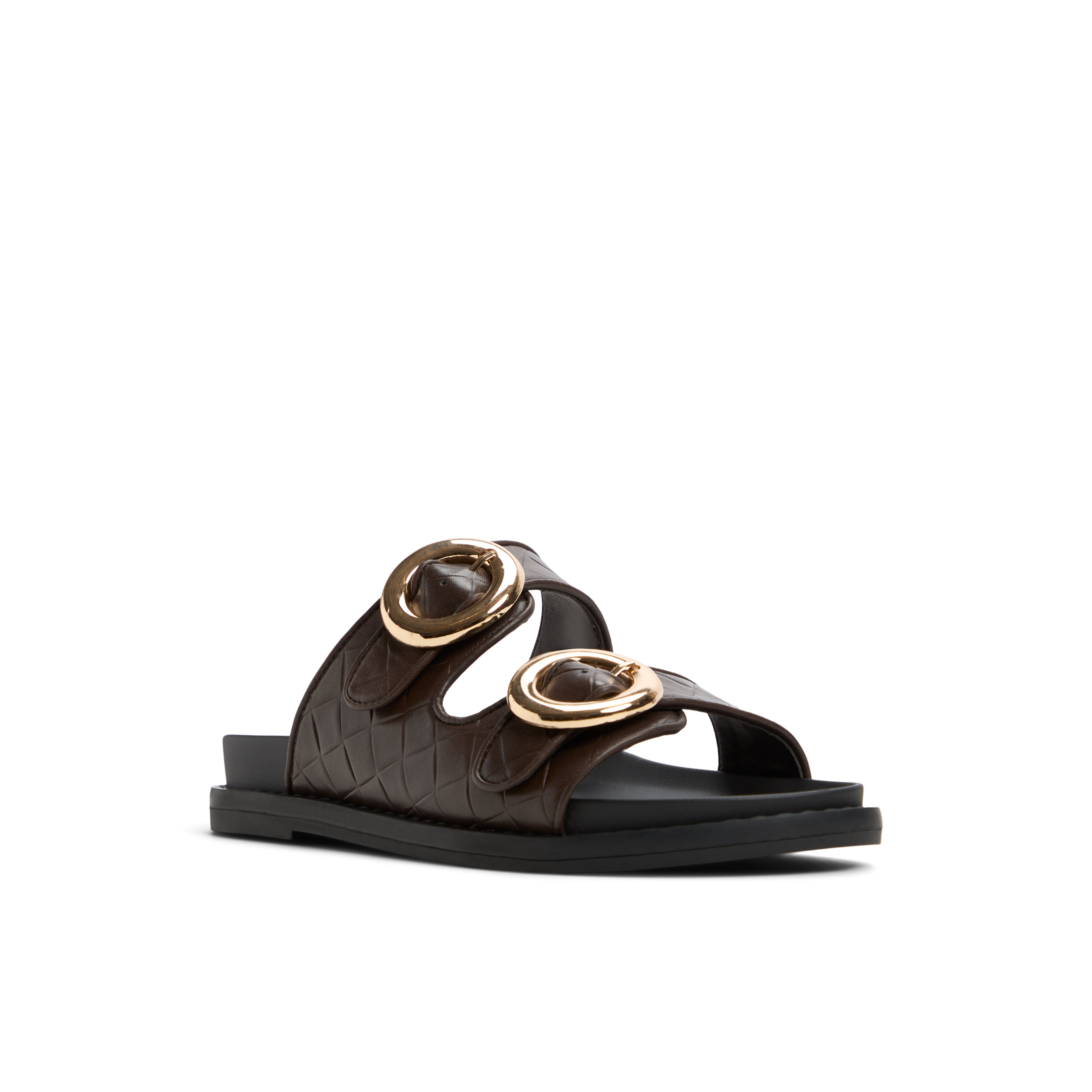 Taliah Dark Brown Women's Slides